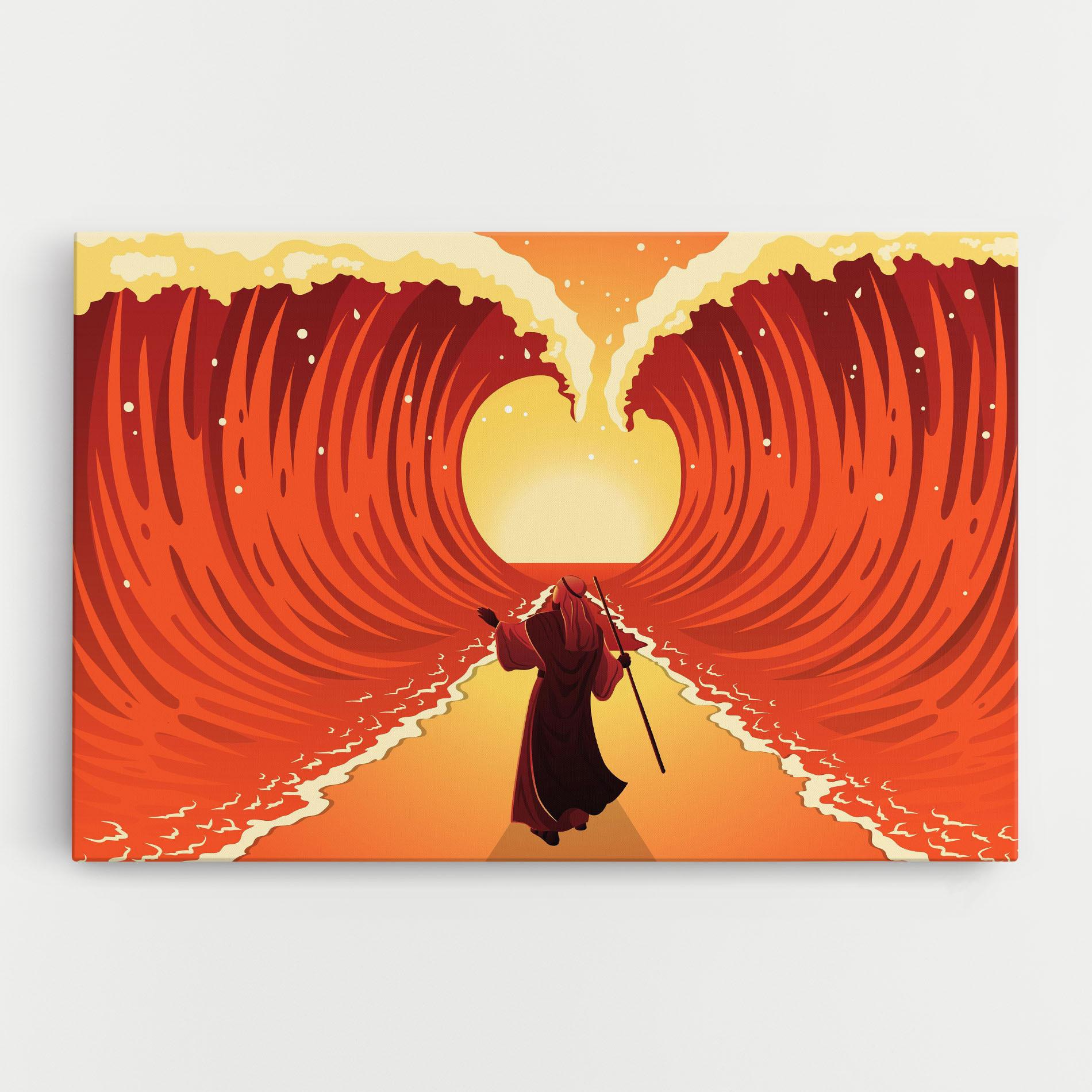 Leinwandbild Moses mockup 0