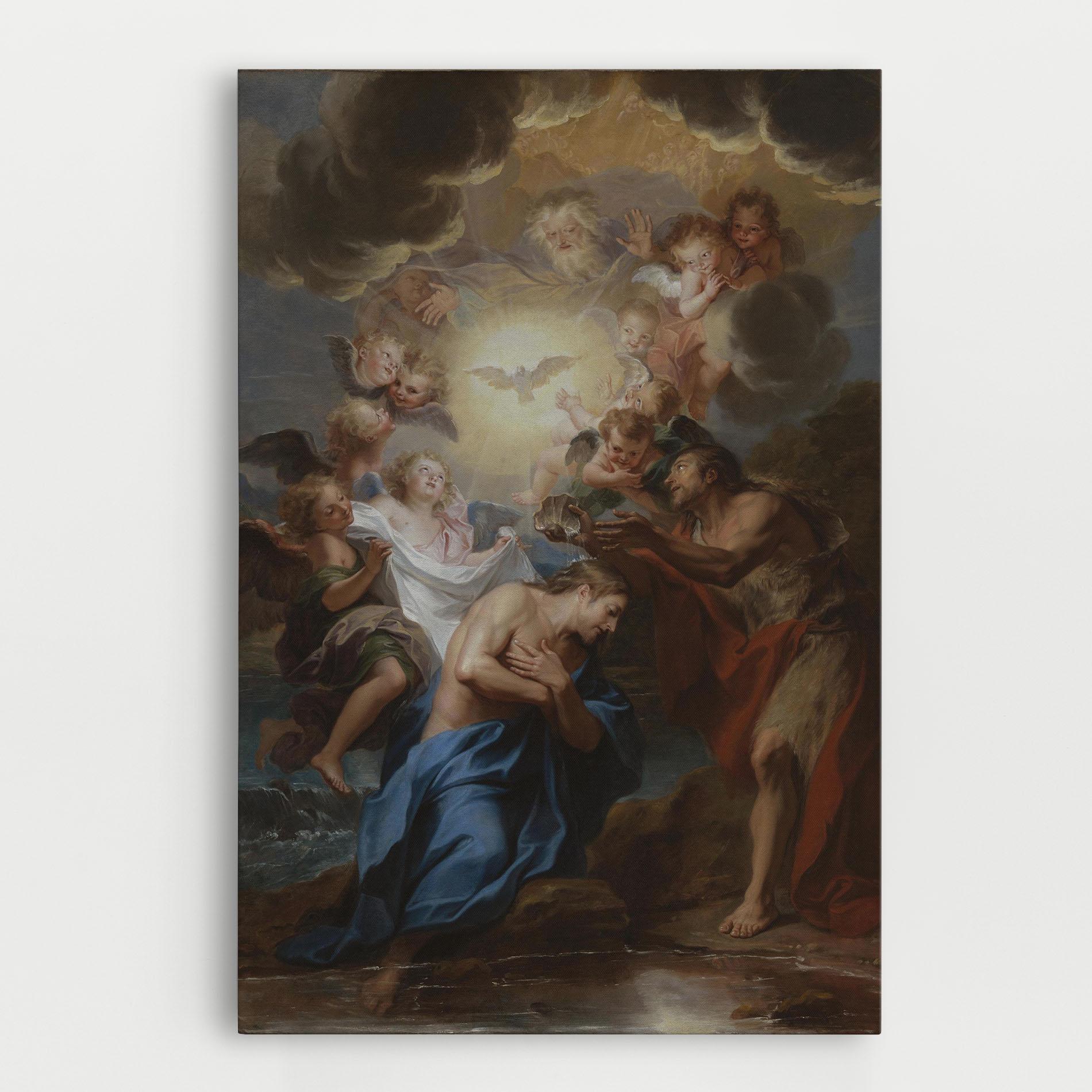 Leinwandbild Divine Yellow Light mockup 0