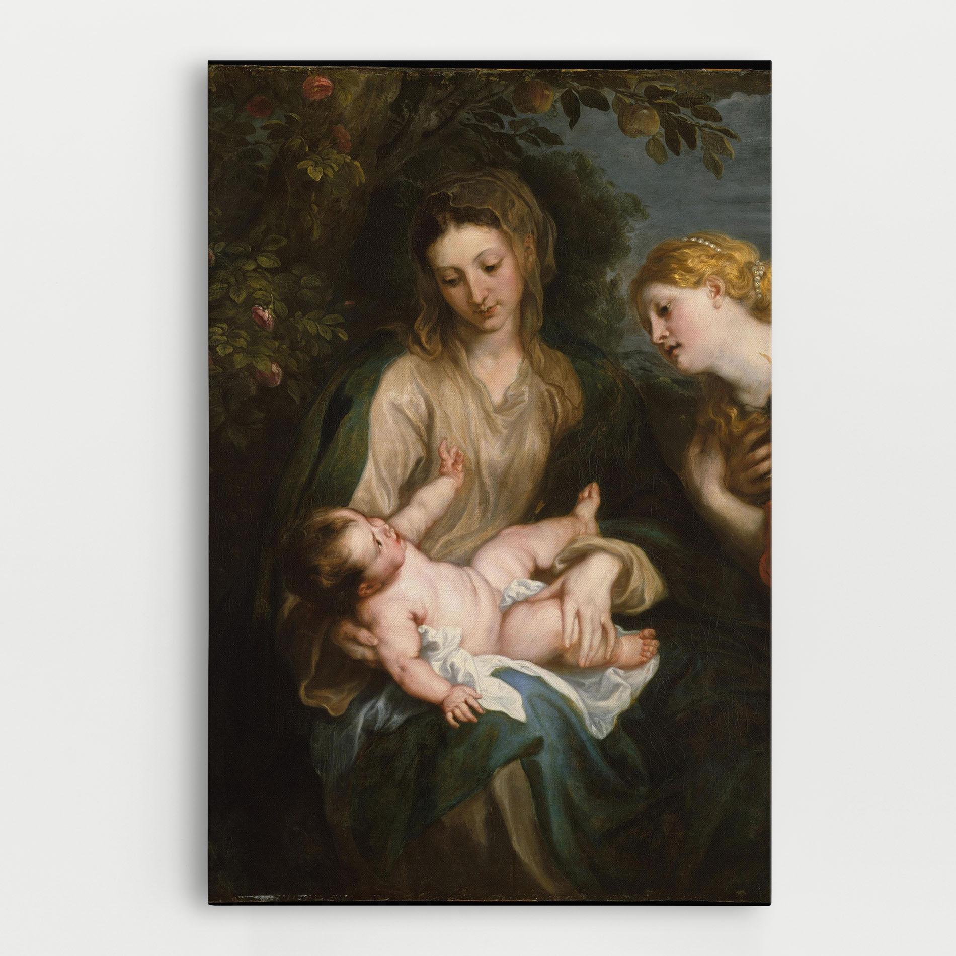 Leinwandbild Looking At Baby mockup 0