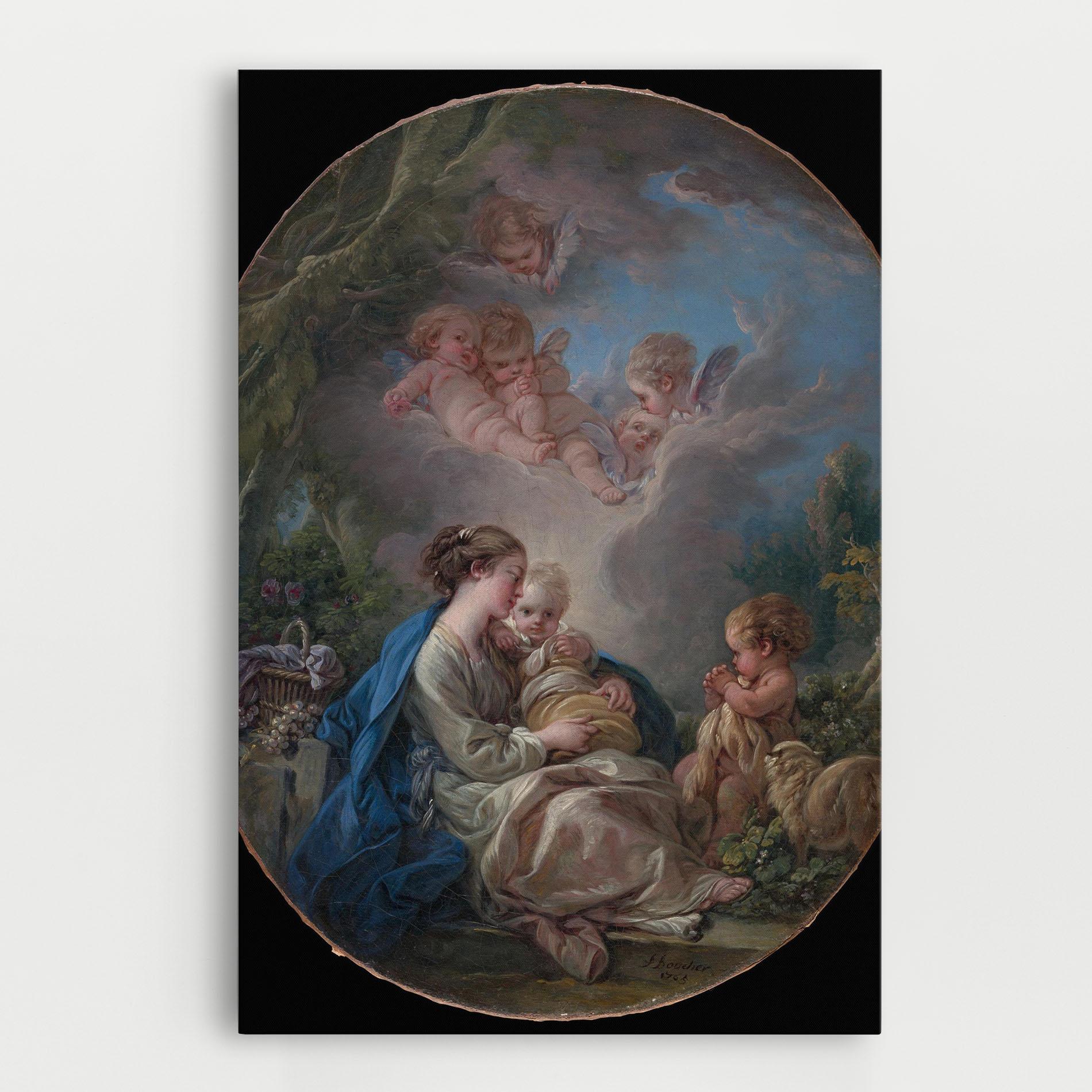 Leinwandbild Religious Circle mockup 0