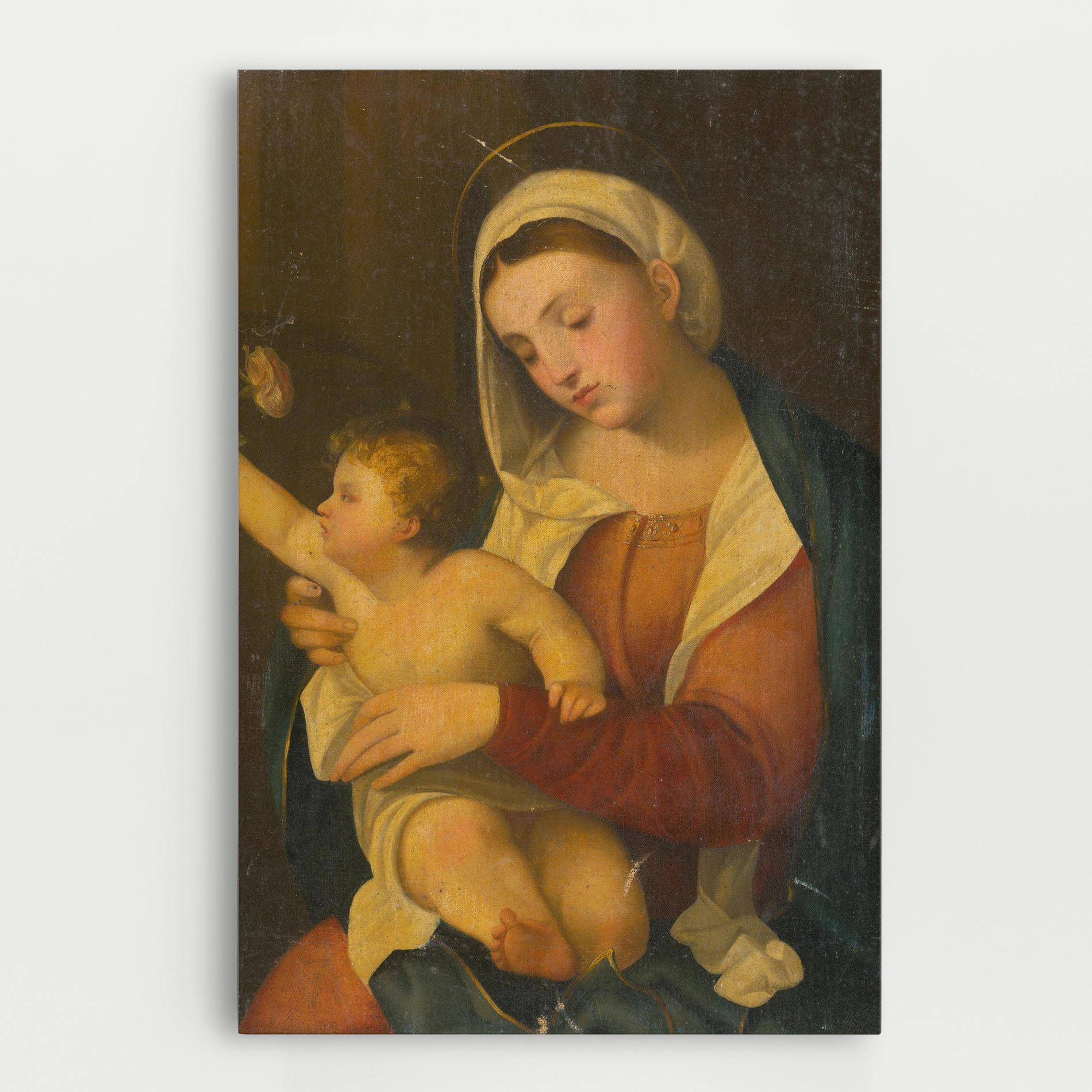 Leinwandbild Yellow Light Baby mockup 0