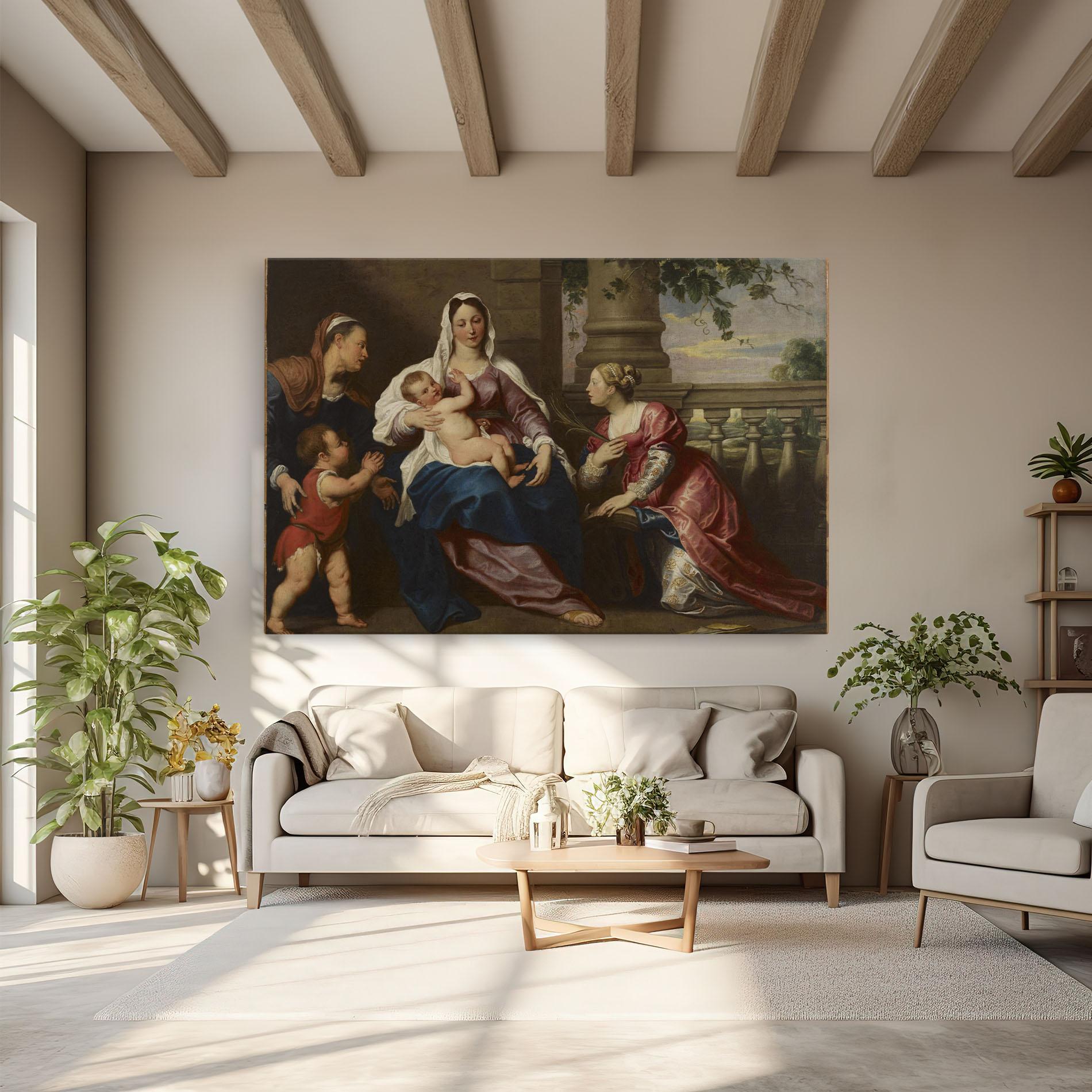 Leinwandbild Risen Glory mockup 6