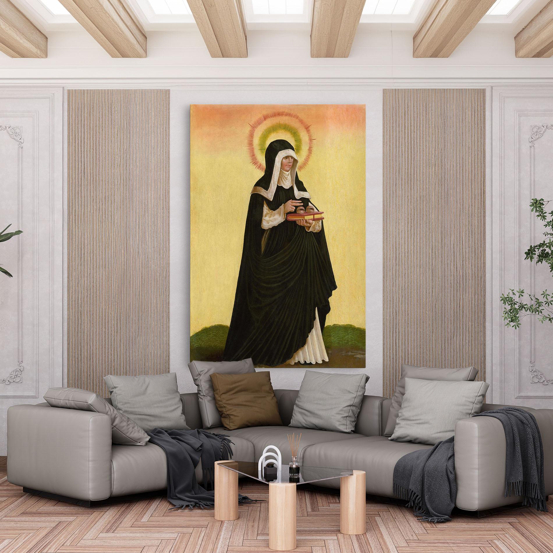 Leinwandbild Religious Walk mockup 6