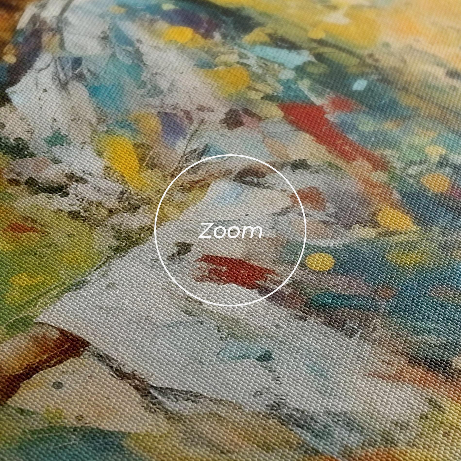 Leinwandbild Christ Art Painting mockup 3