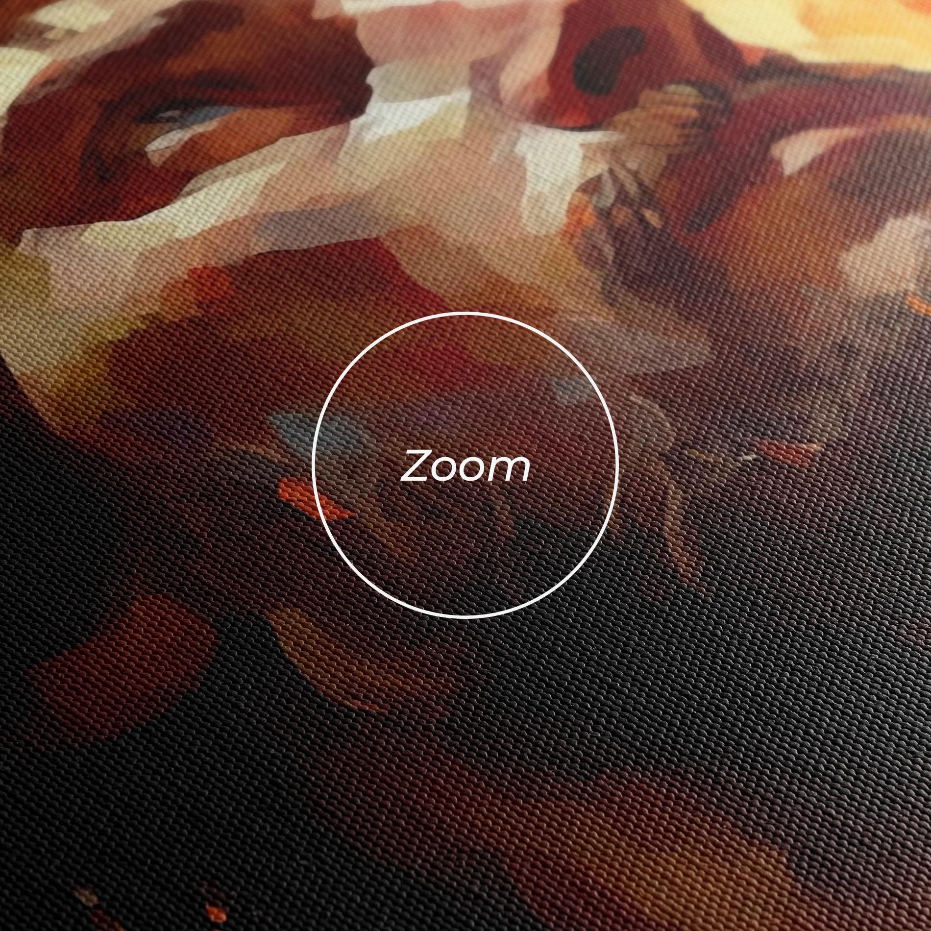 Leinwandbild Jesus Crown Light mockup 3