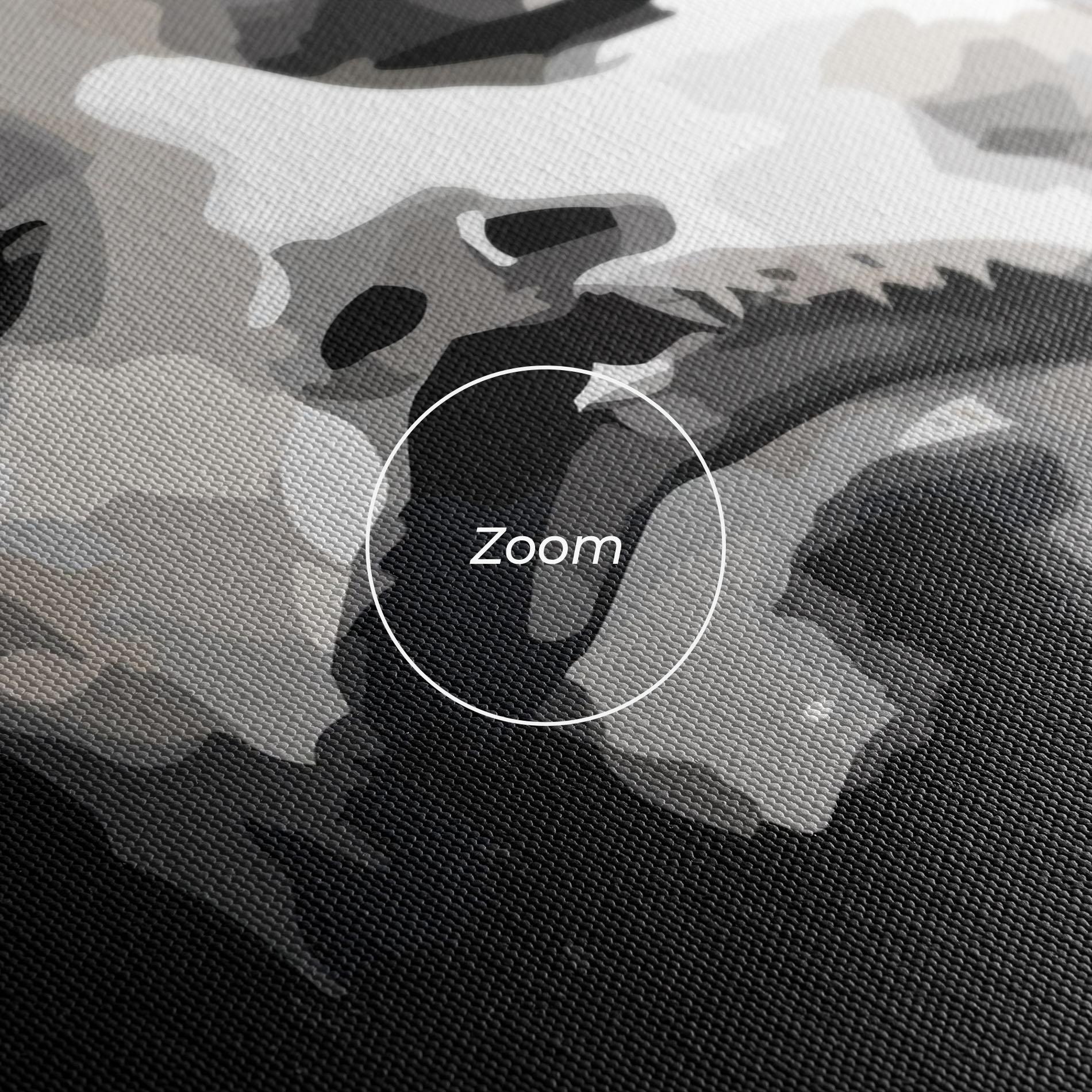 Leinwandbild Jesus Ink Art mockup 3