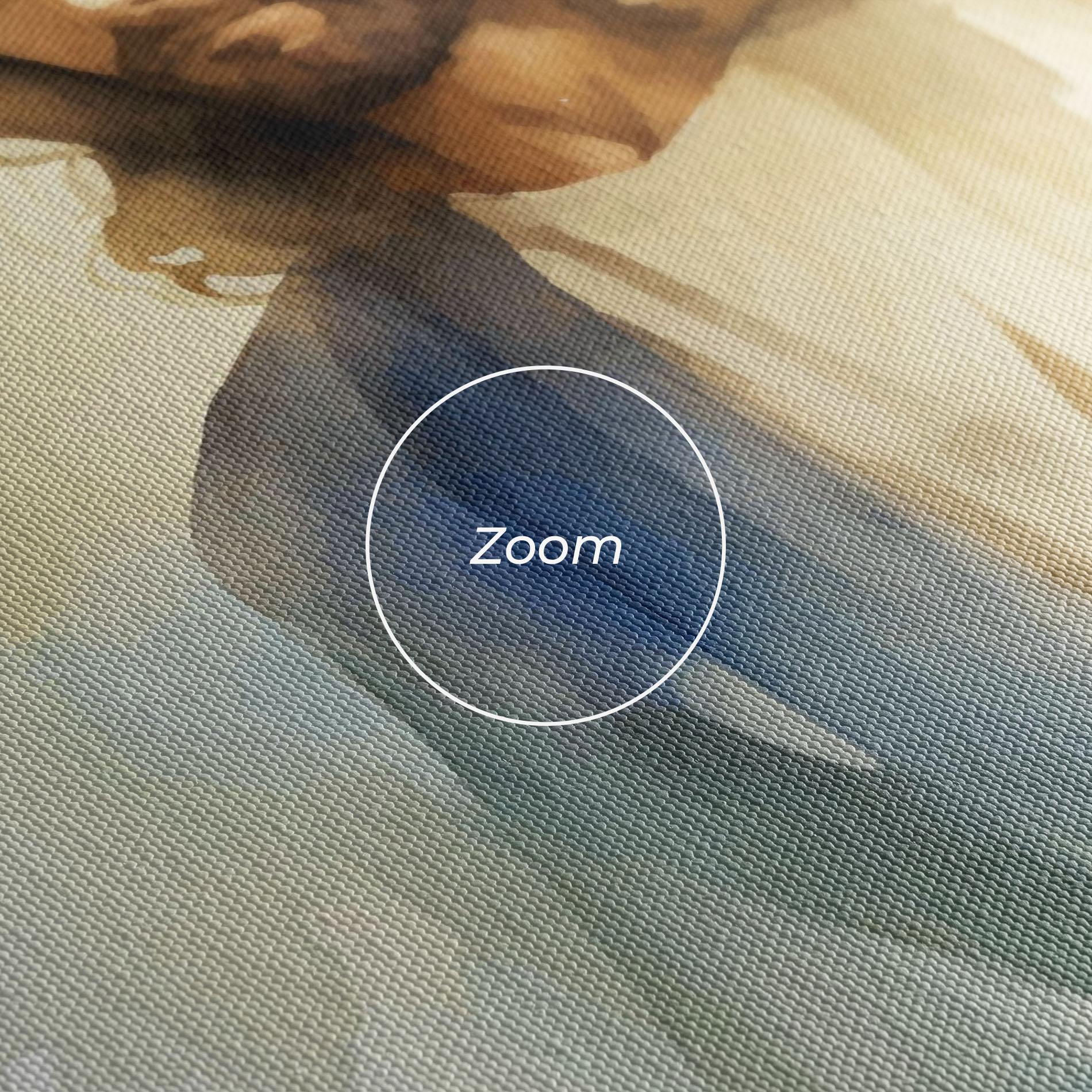 Leinwandbild Jesus Light Art mockup 3