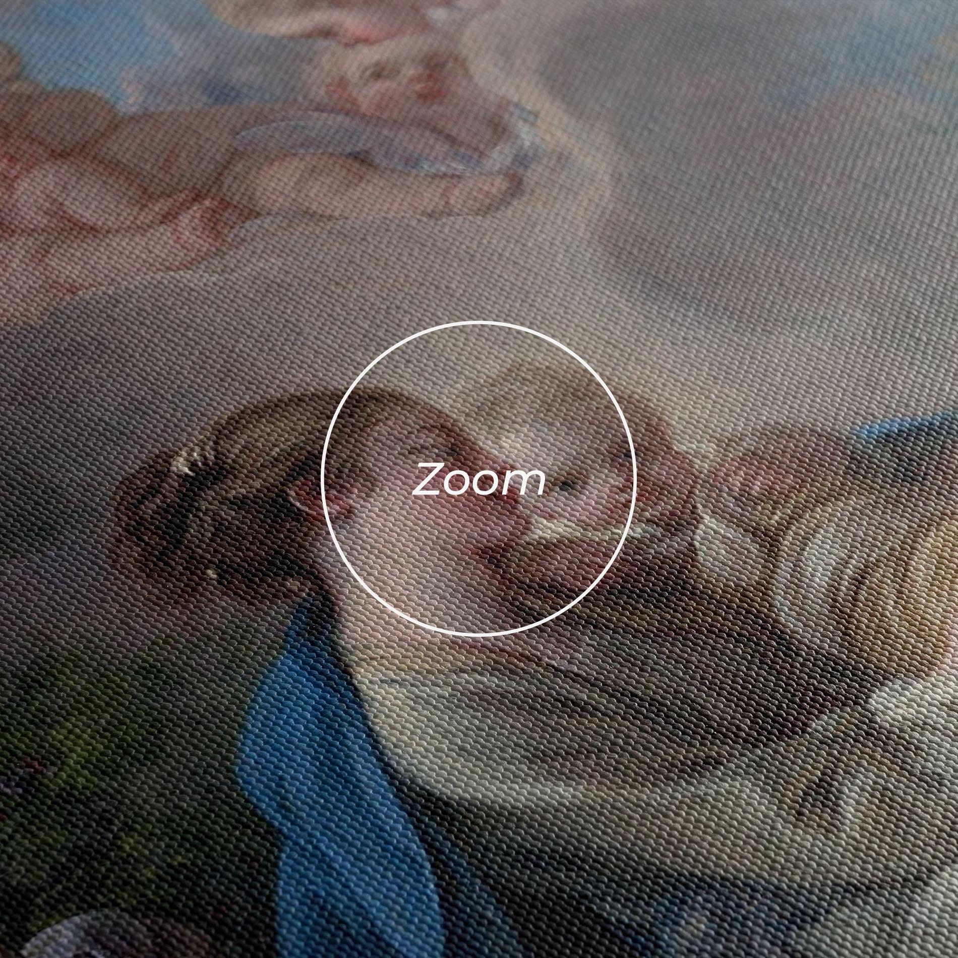 Leinwandbild Religious Circle mockup 3