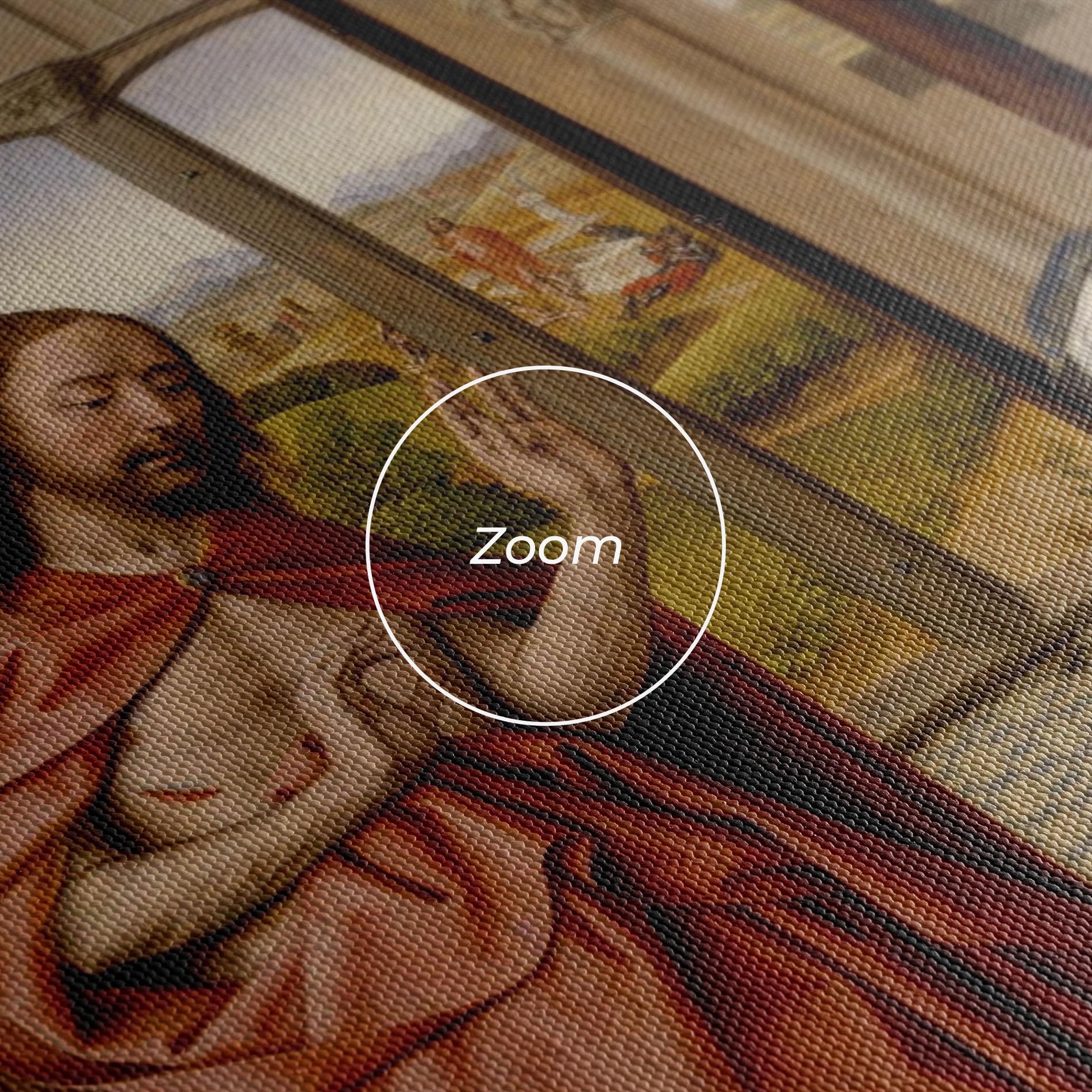 Leinwandbild Religious Sunny Day mockup 3