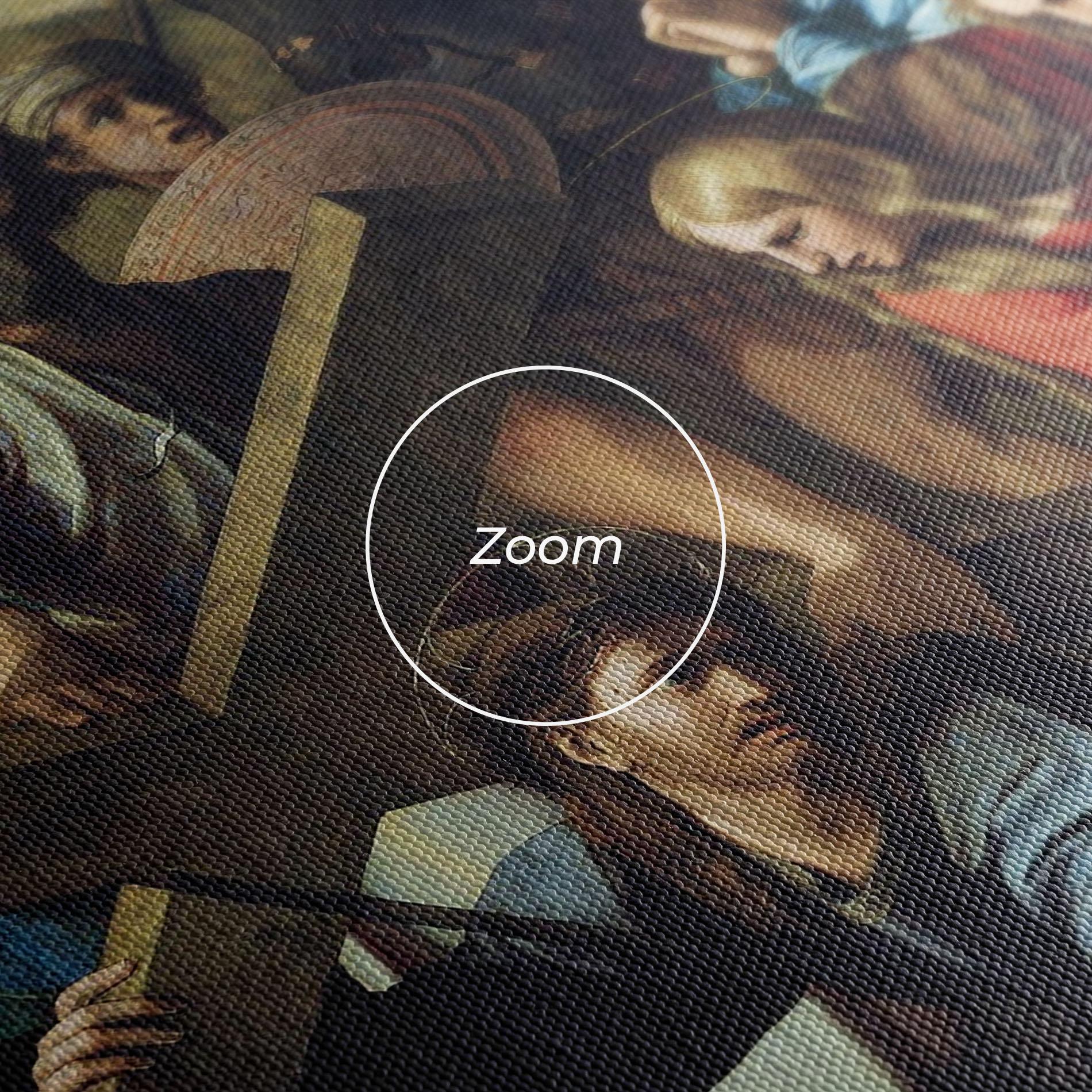 Leinwandbild Taking The Cross mockup 3