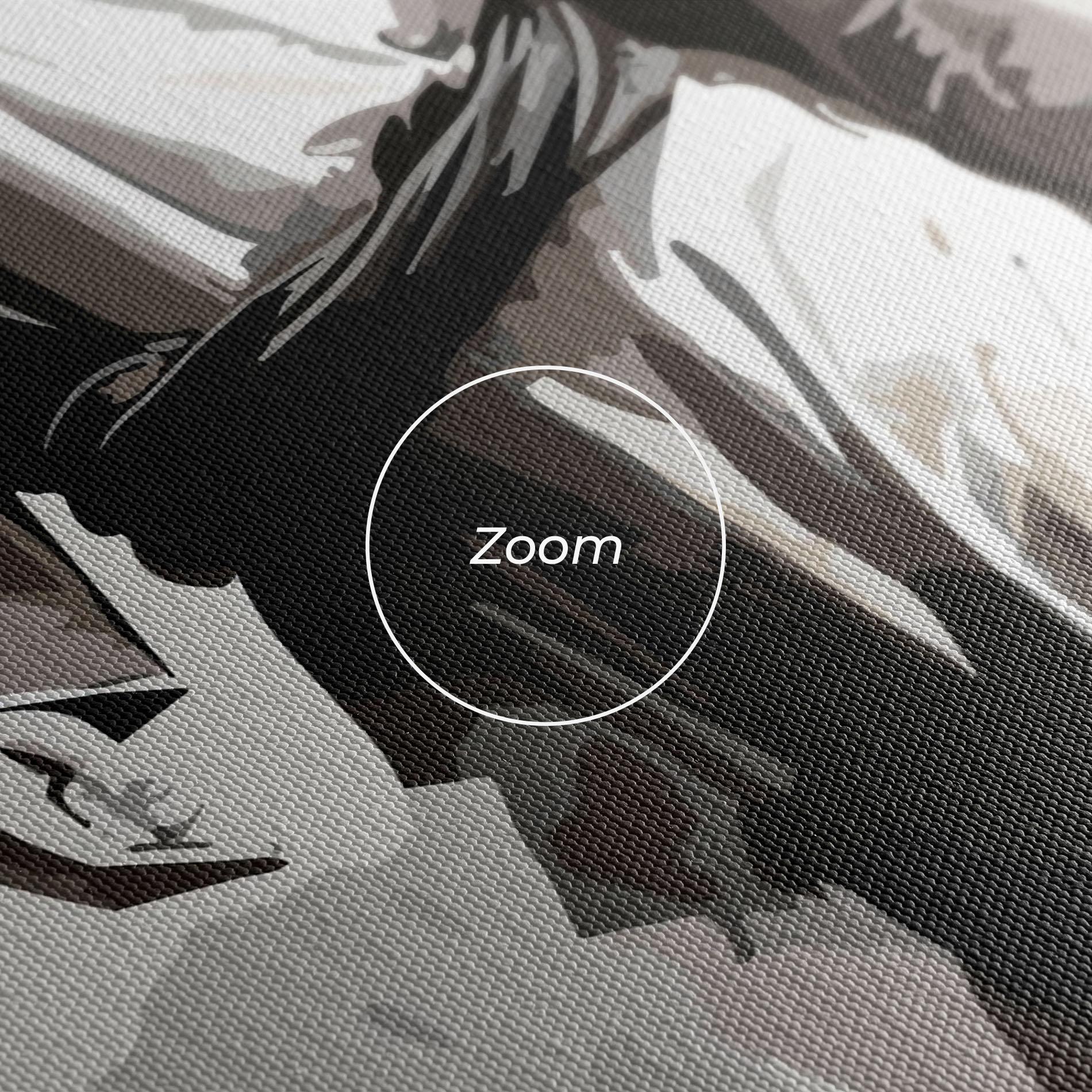 Leinwandbild Watercolor Jesus mockup 3