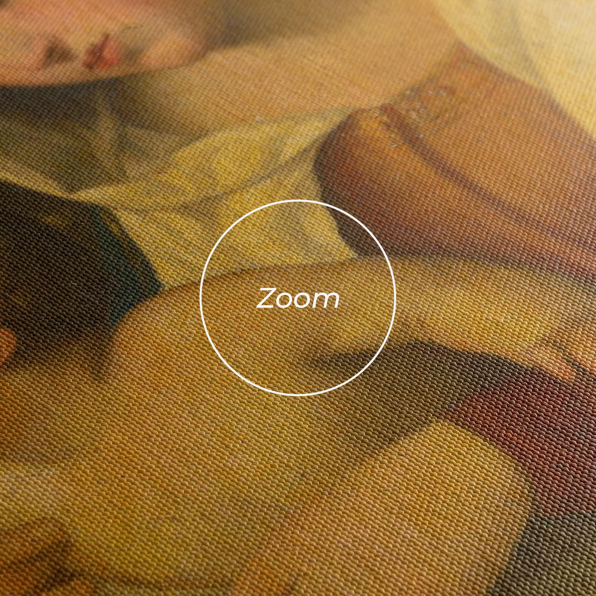 Leinwandbild Yellow Light Baby mockup 3