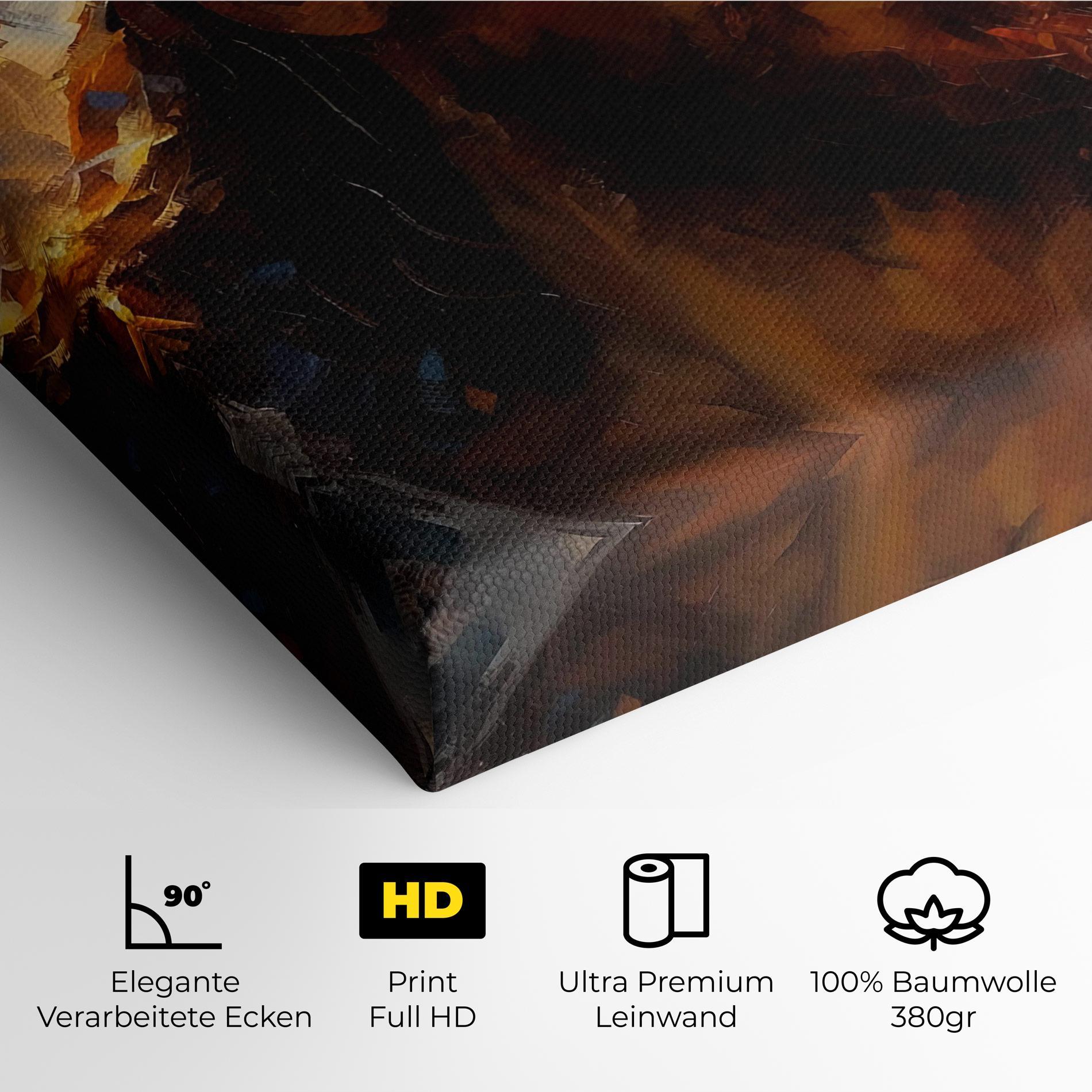 Leinwandbild Jesus Crown mockup 4