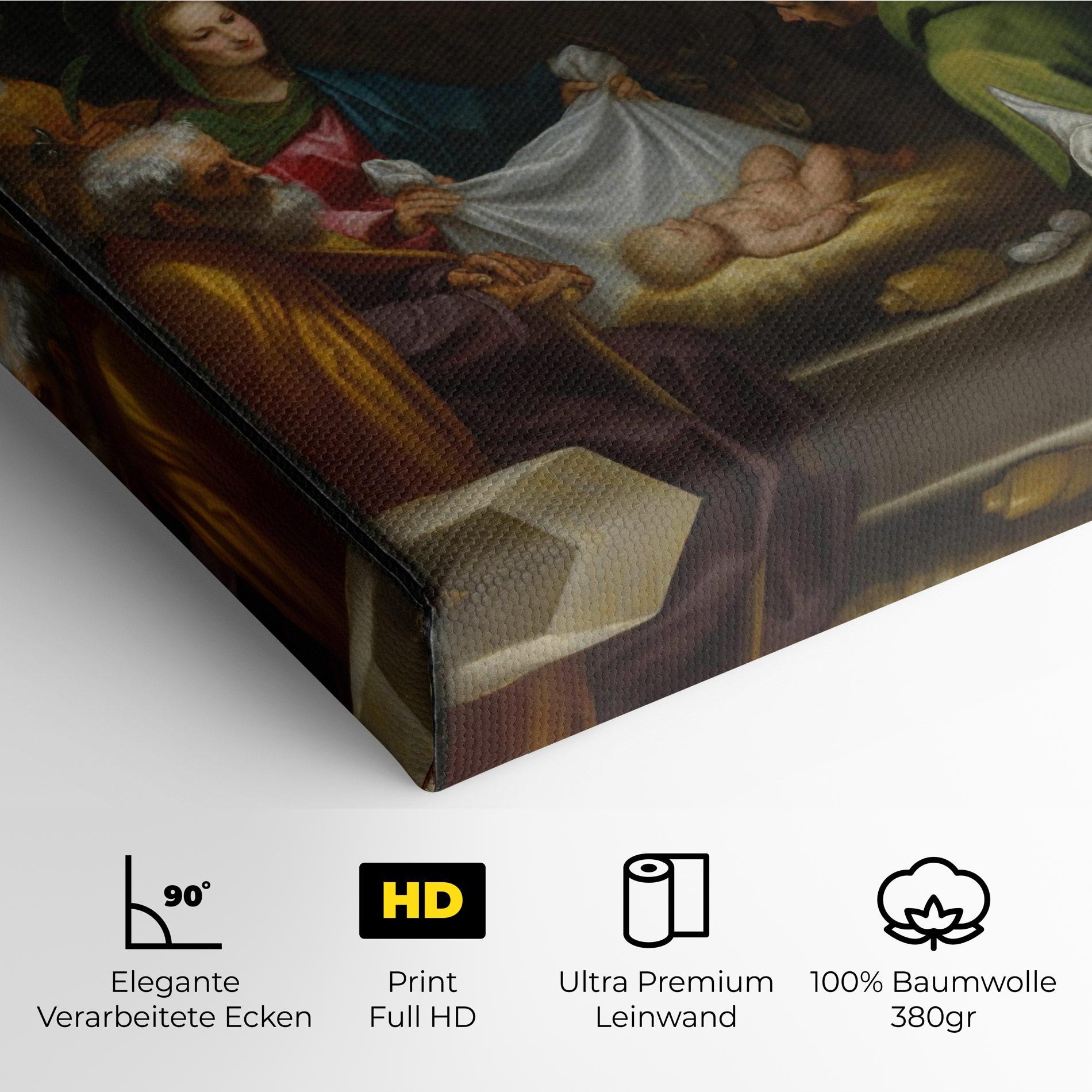 Leinwandbild Religious Baby View mockup 4