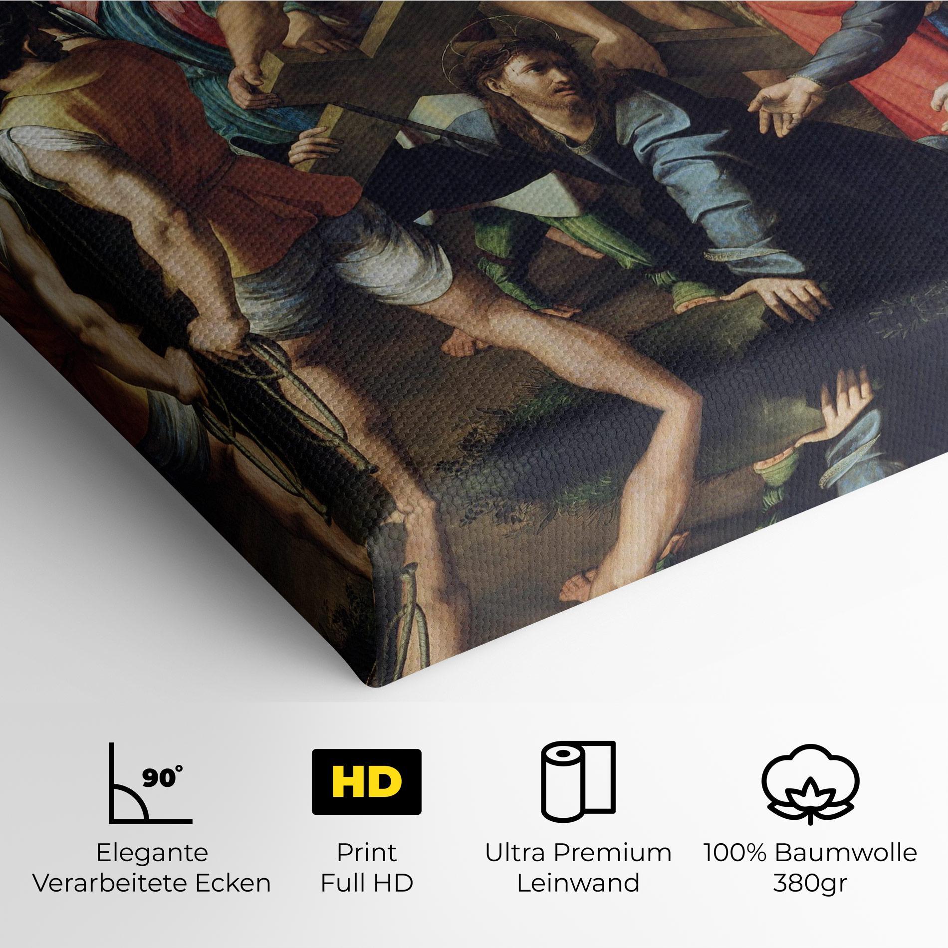 Leinwandbild Taking The Cross mockup 4