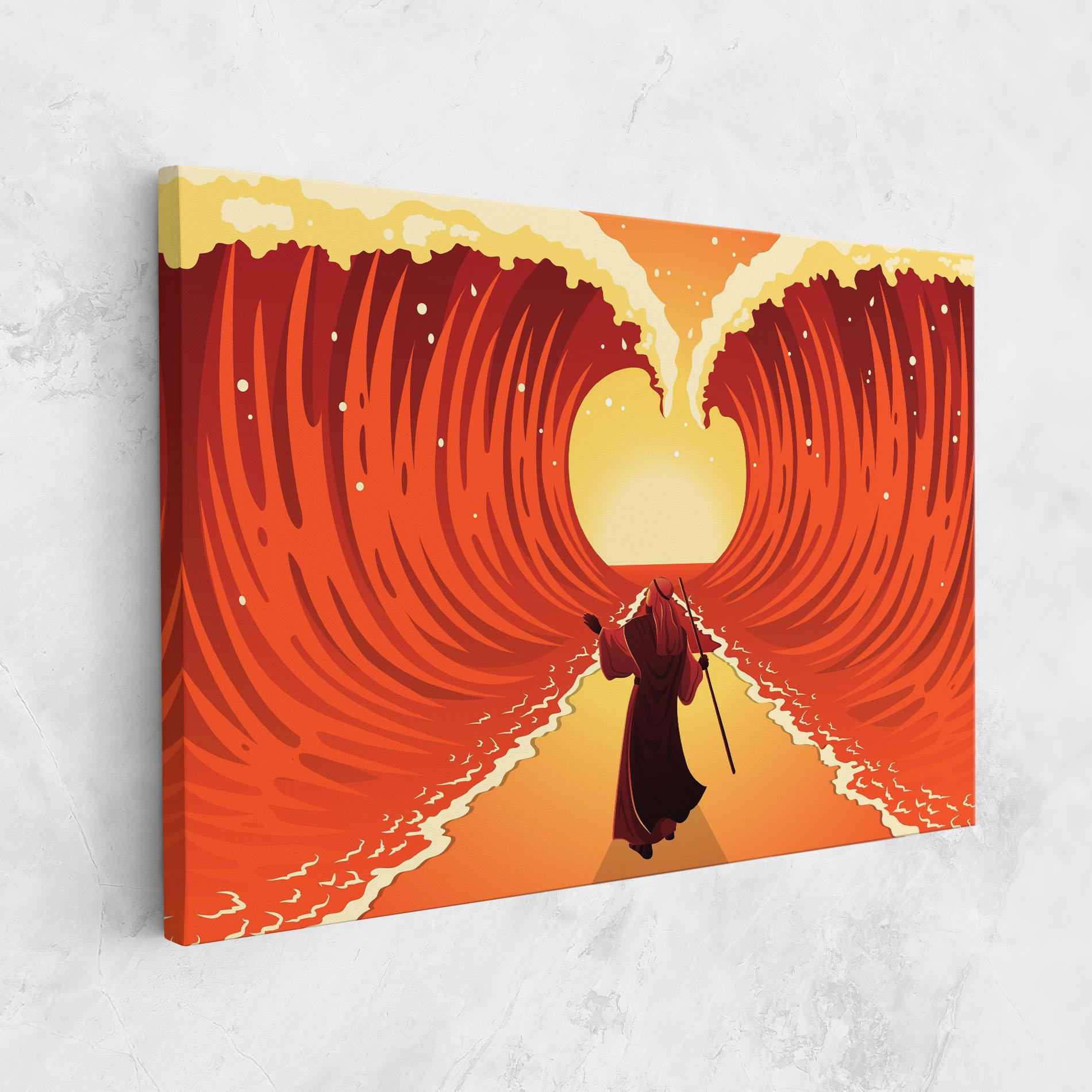 Leinwandbild Moses mockup 1