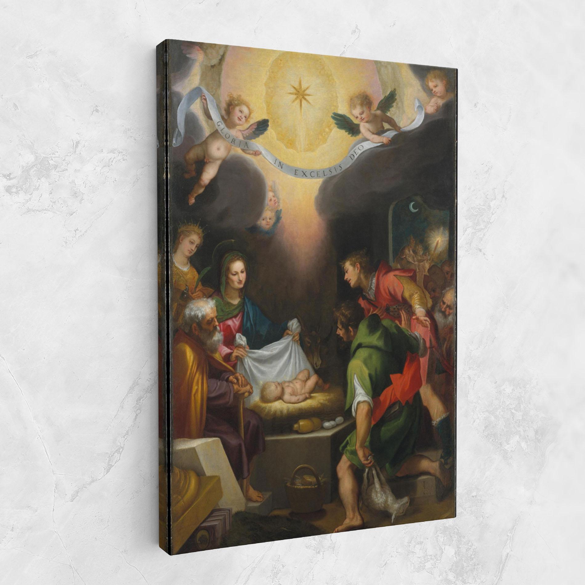 Leinwandbild Religious Baby View mockup 1