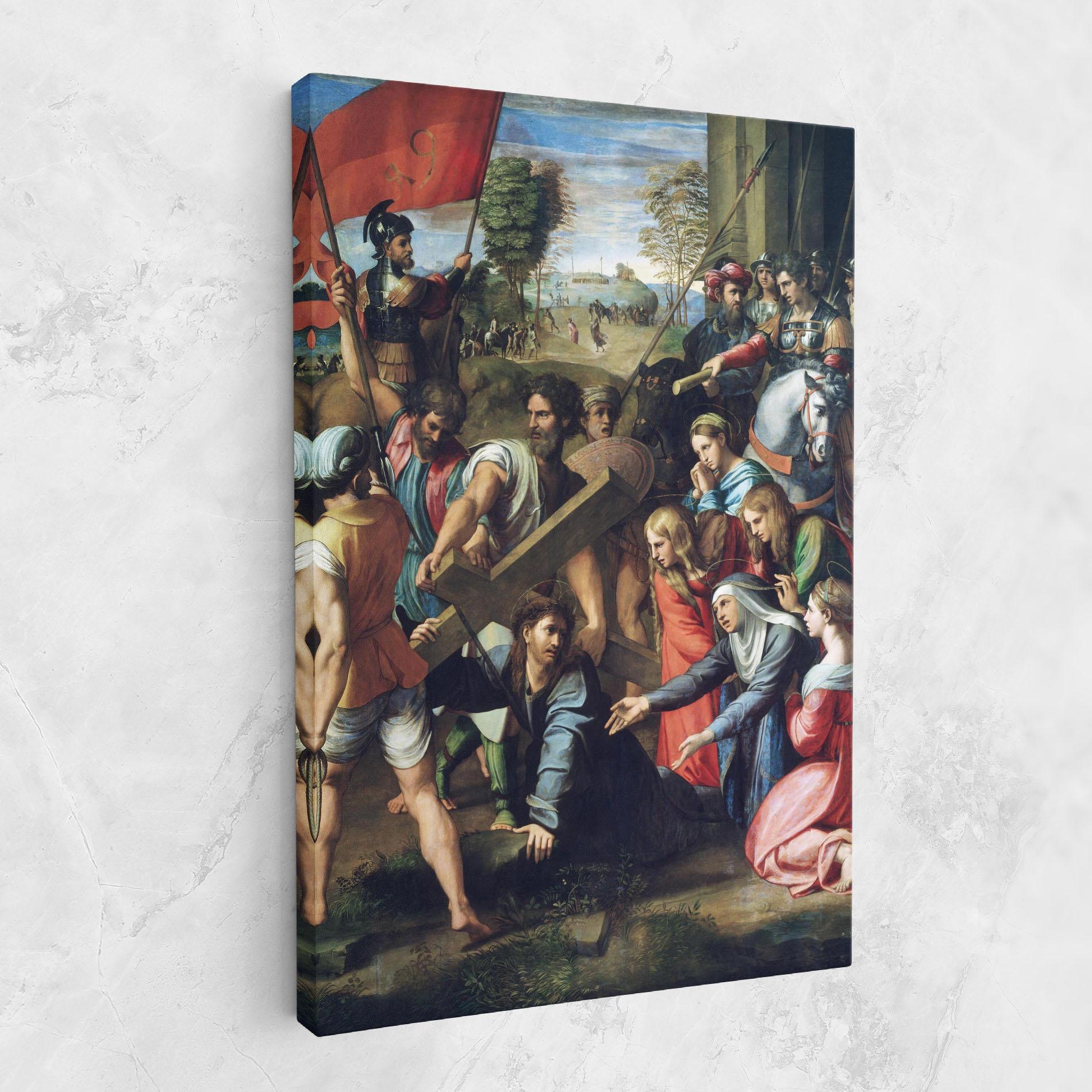 Leinwandbild Taking The Cross mockup 1