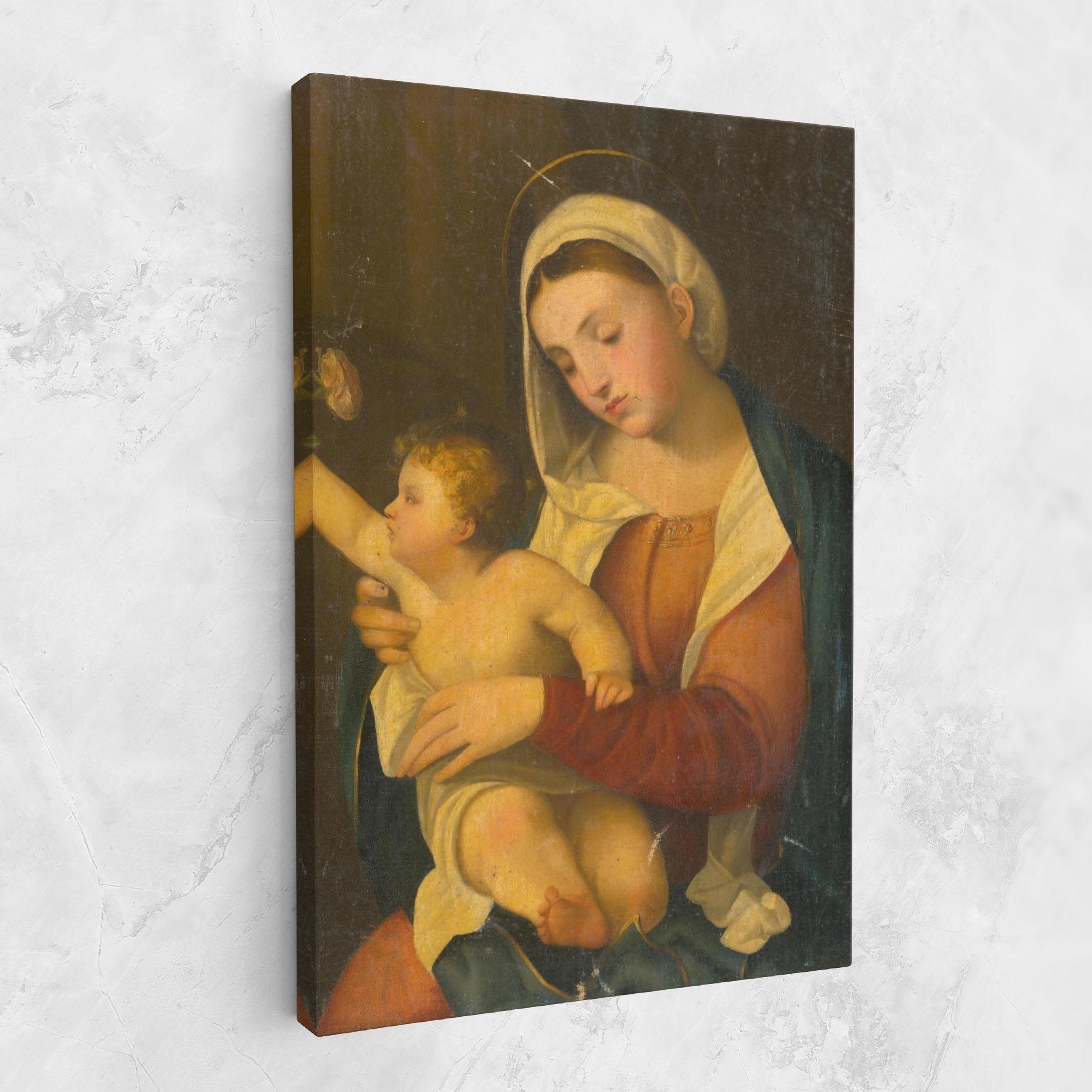 Leinwandbild Yellow Light Baby mockup 1