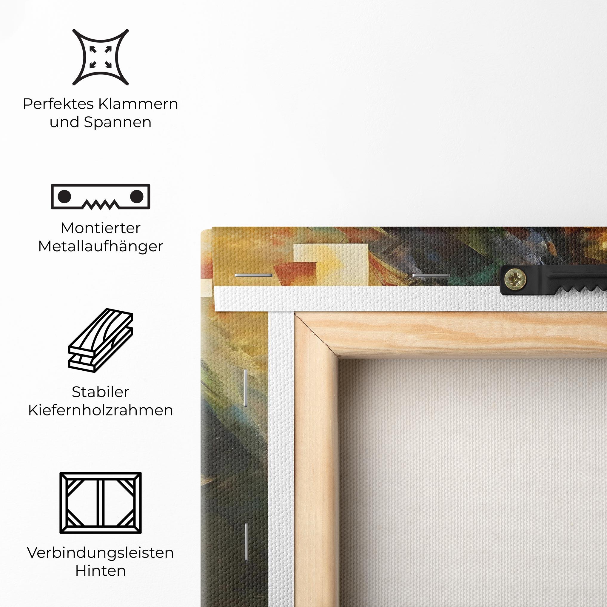 Leinwandbild Christ Painting Art mockup 5