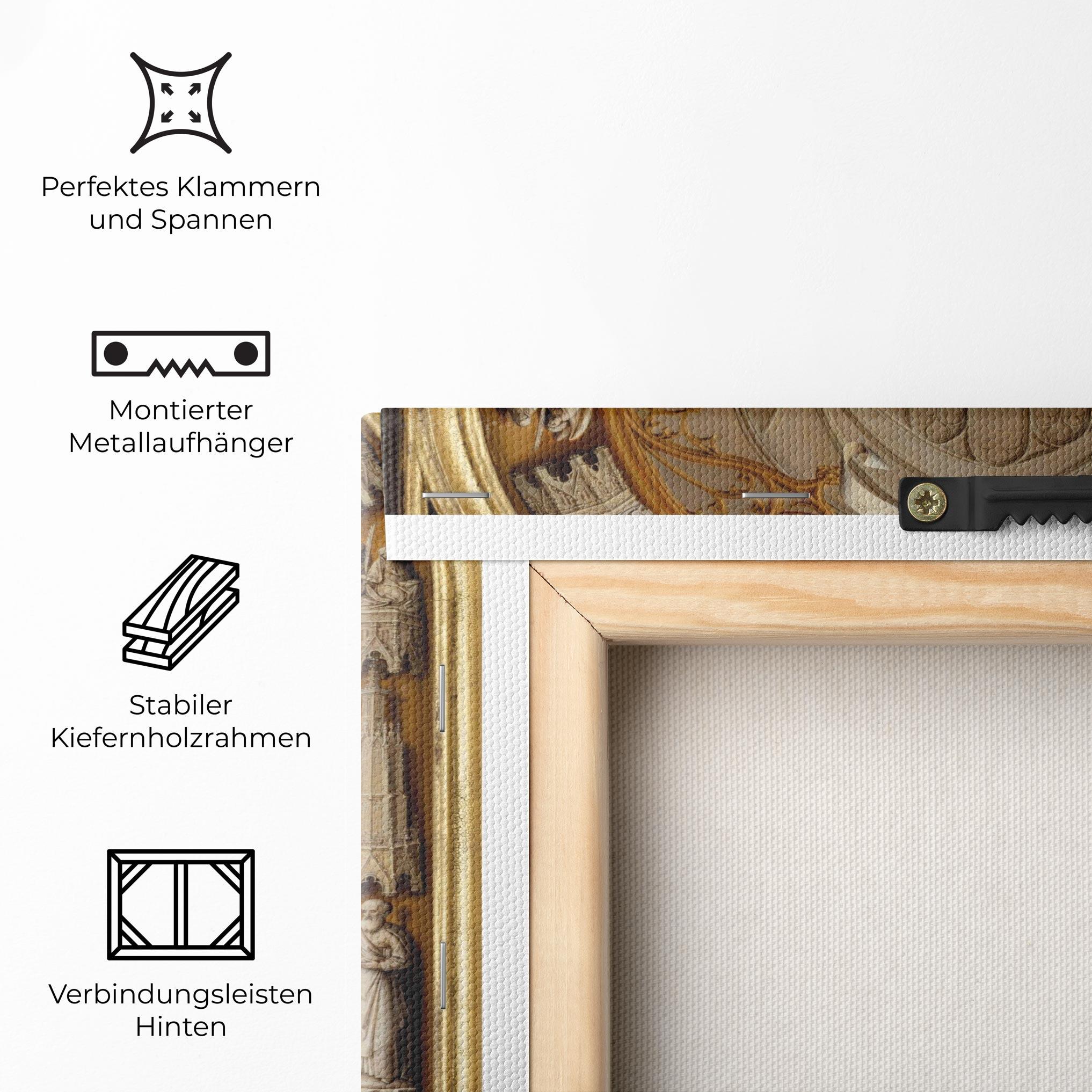 Leinwandbild Religious Sunny Day mockup 5