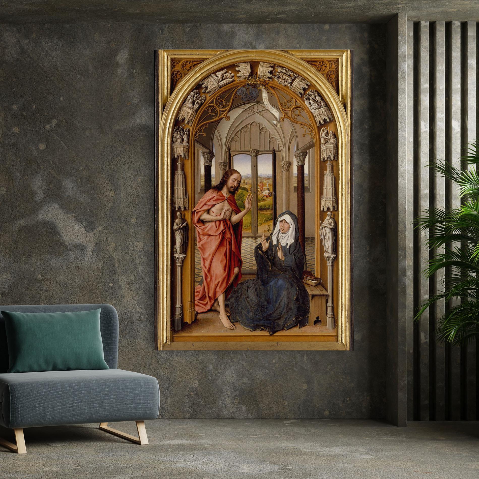 Leinwandbild Religious Sunny Day mockup 7