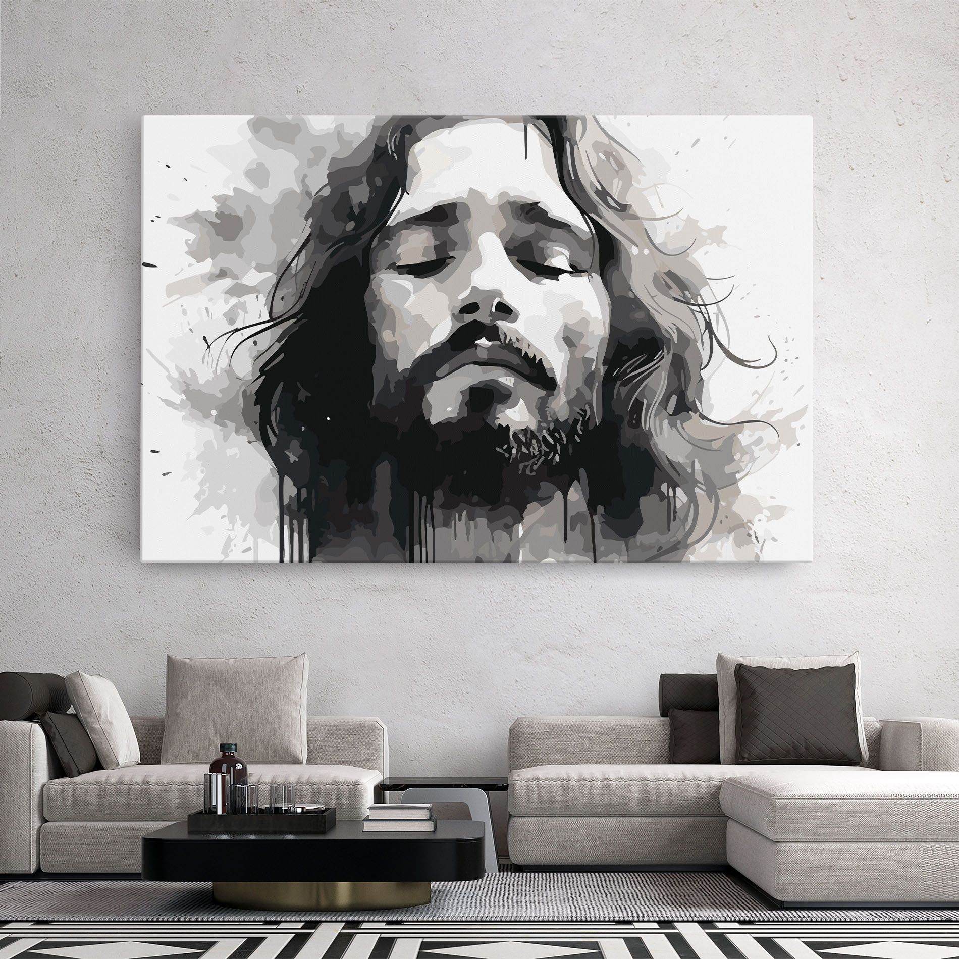 Jesus Ink Art mockup 2