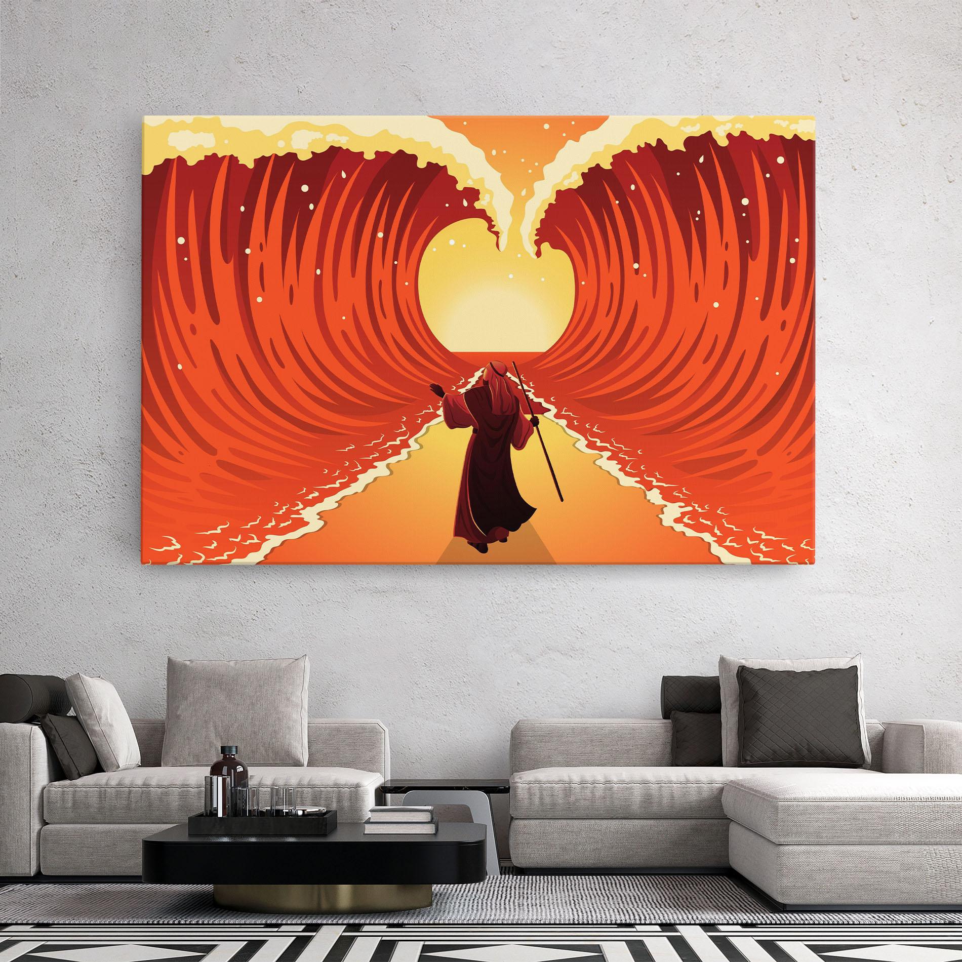 Leinwandbild Moses mockup 2