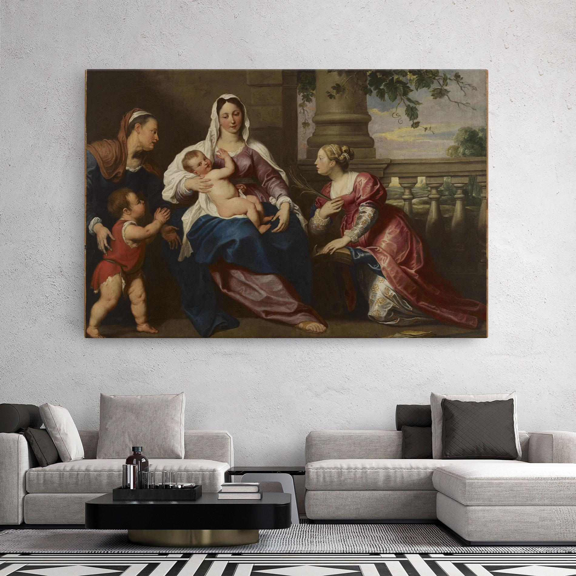 Leinwandbild Risen Glory mockup 2