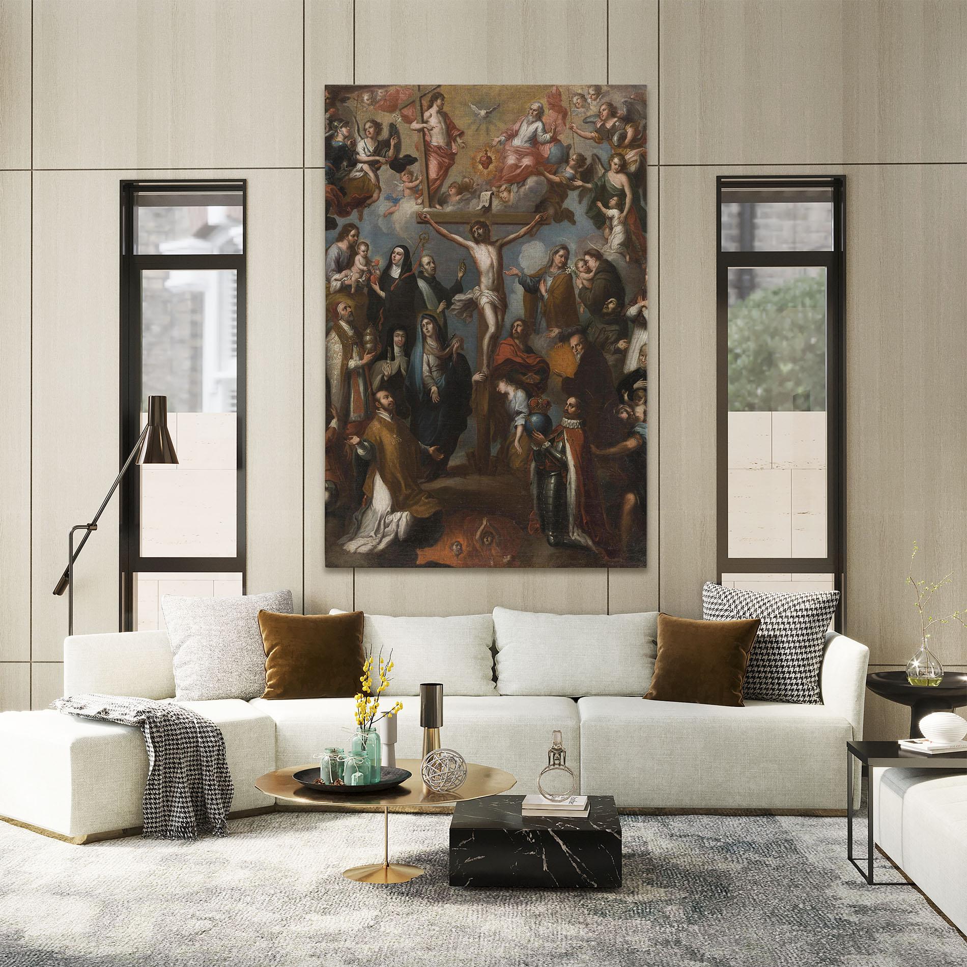 Leinwandbild On The Cross mockup 2