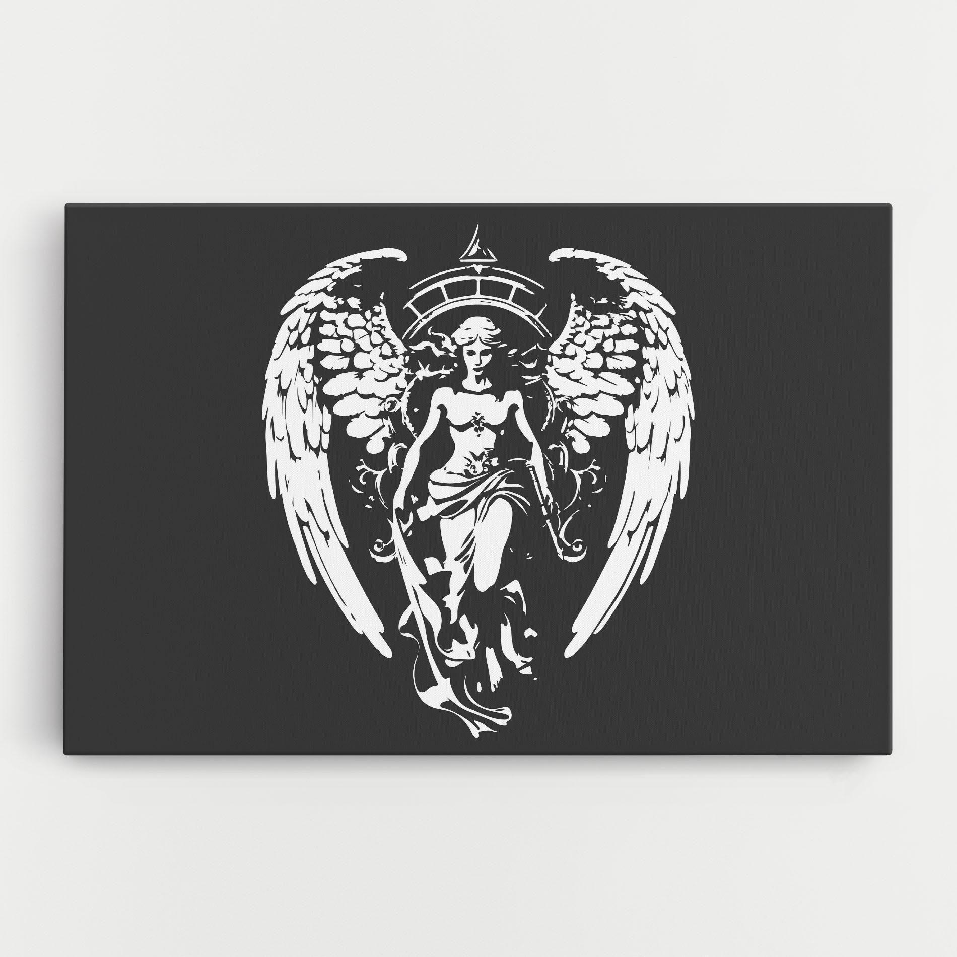 Leinwandbild Angel Of Jewels mockup 0