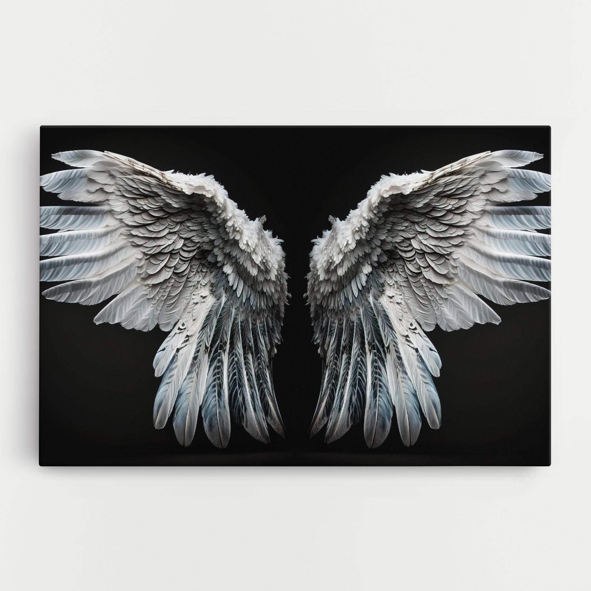 Leinwandbild Big Angel Wings mockup 0