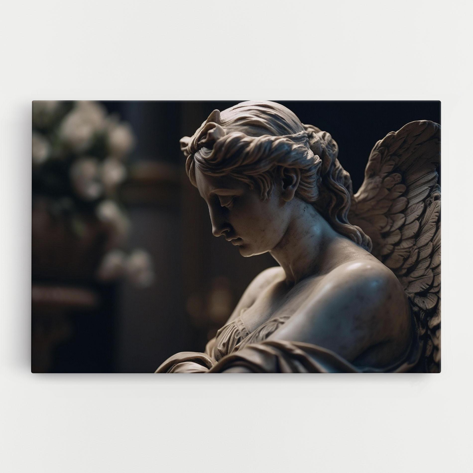 Leinwandbild Praying Woman mockup 0