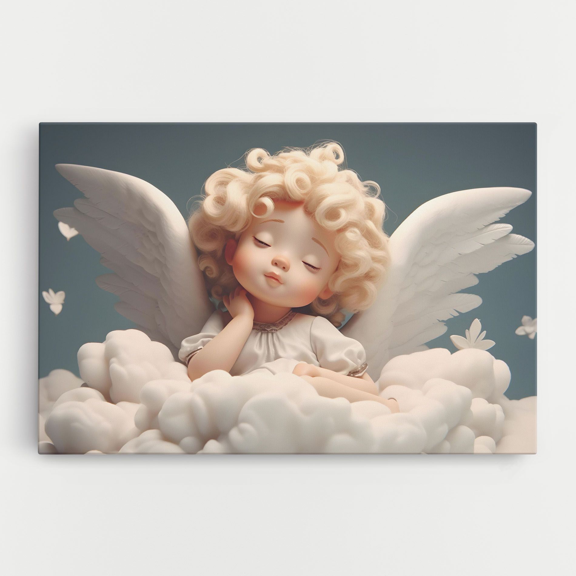 Statue Baby Angel mockup 0