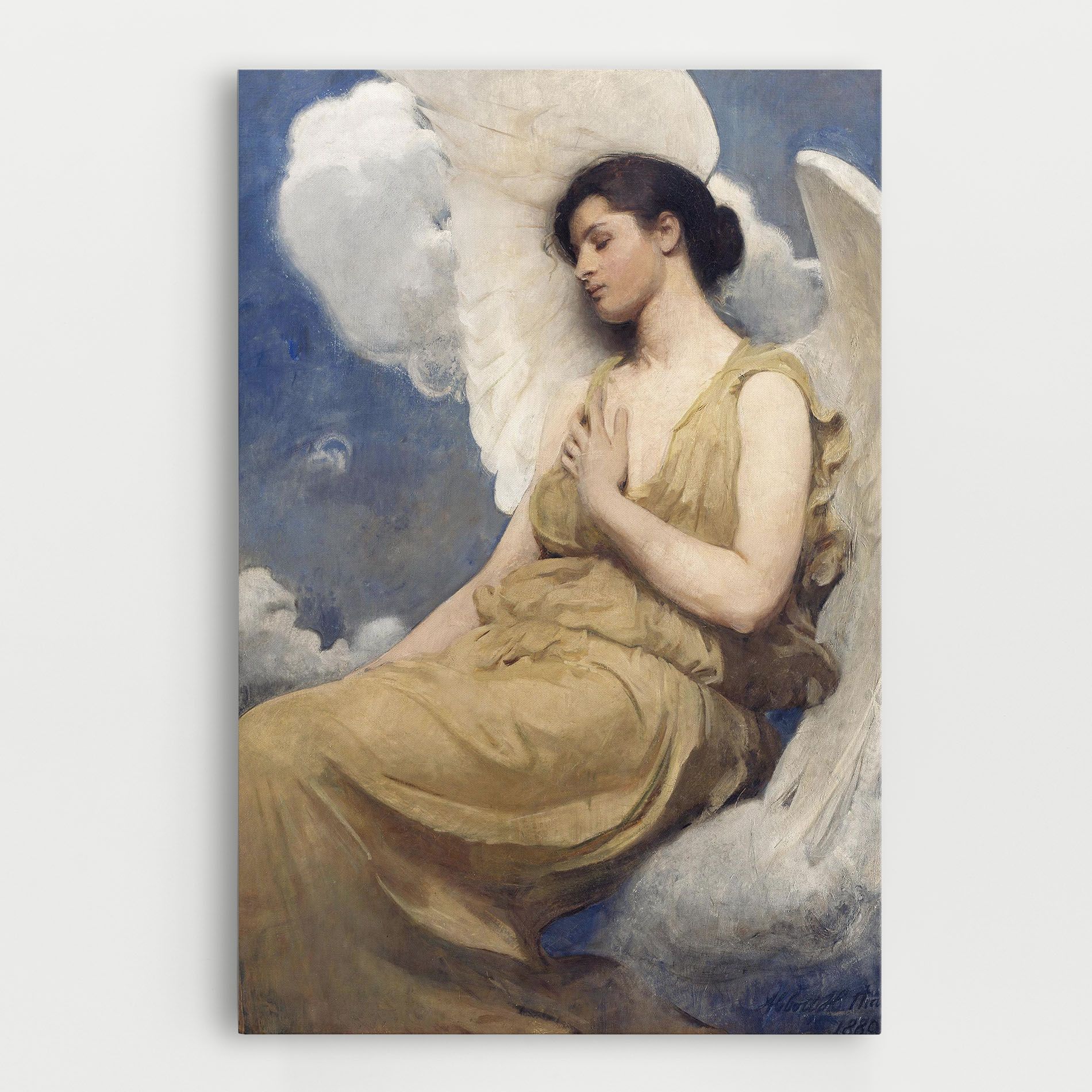 Angel Woman Painting mockup 0