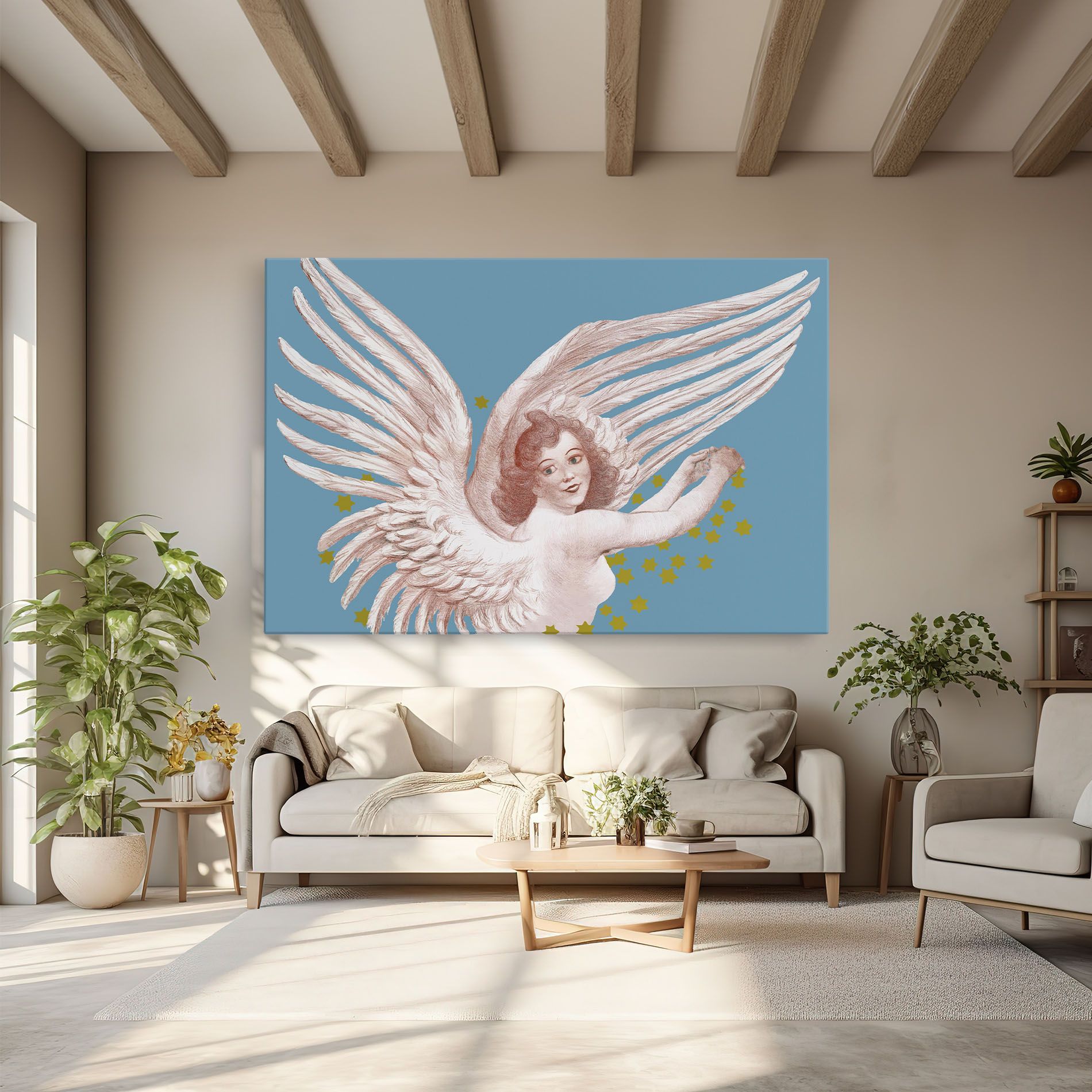 Stars Angel mockup 6