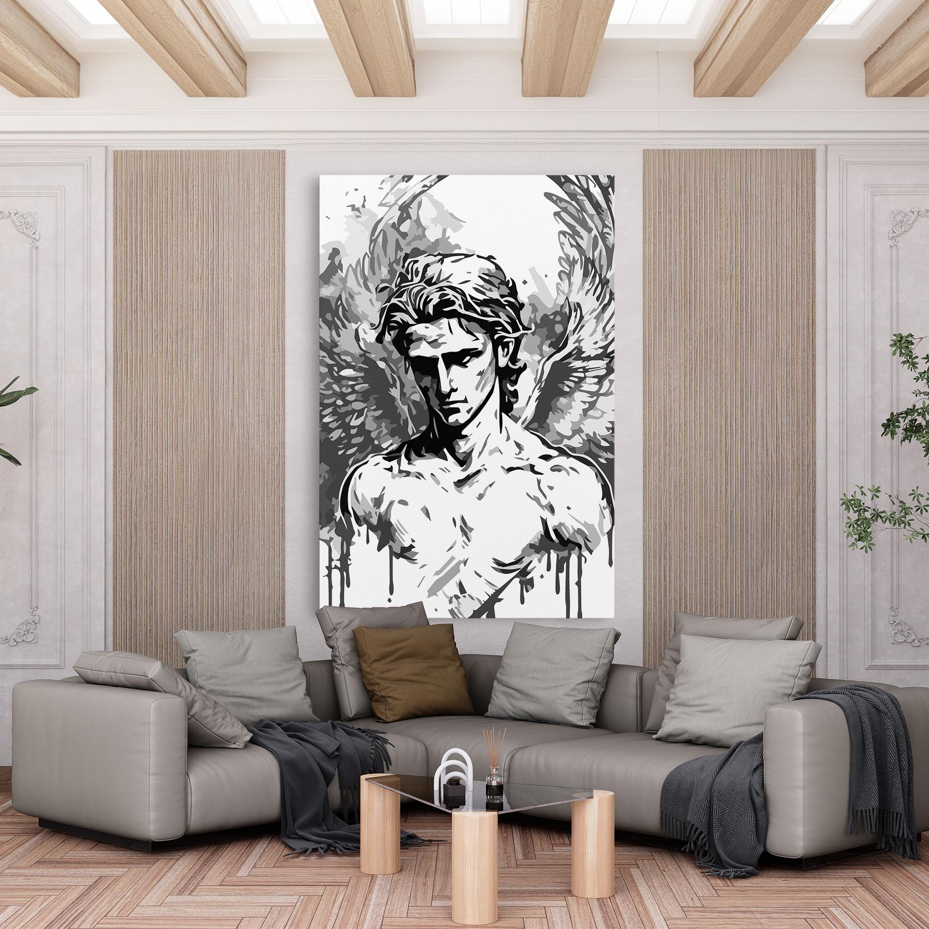 Leinwandbild Beautiful Angel mockup 6