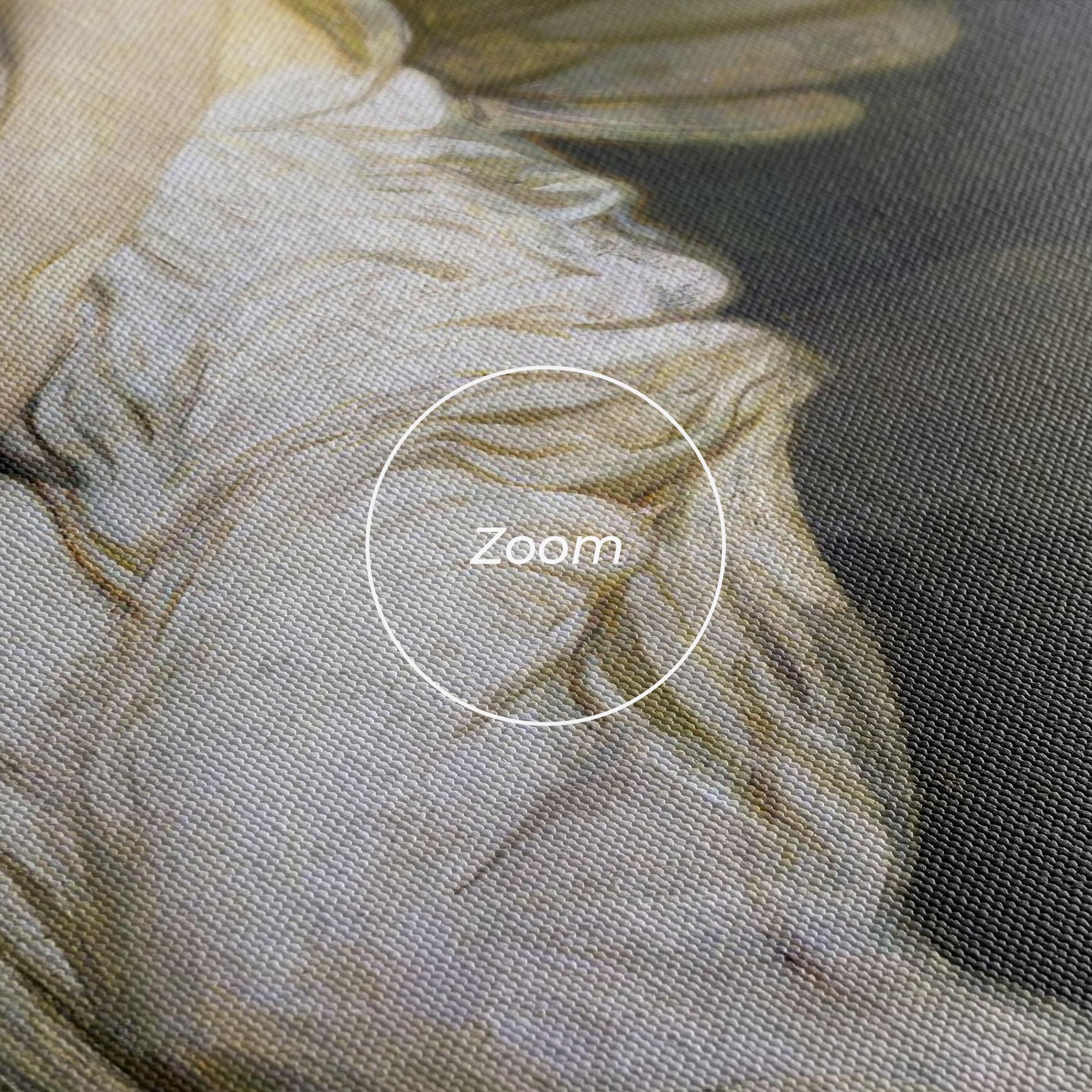 Leinwandbild Angel Thinking mockup 3