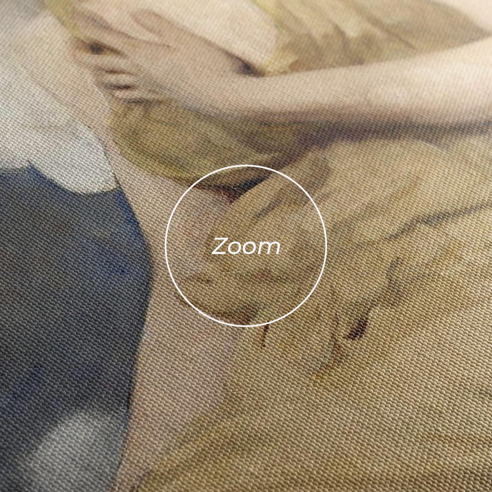 Leinwandbild Angel Woman Painting mockup 3