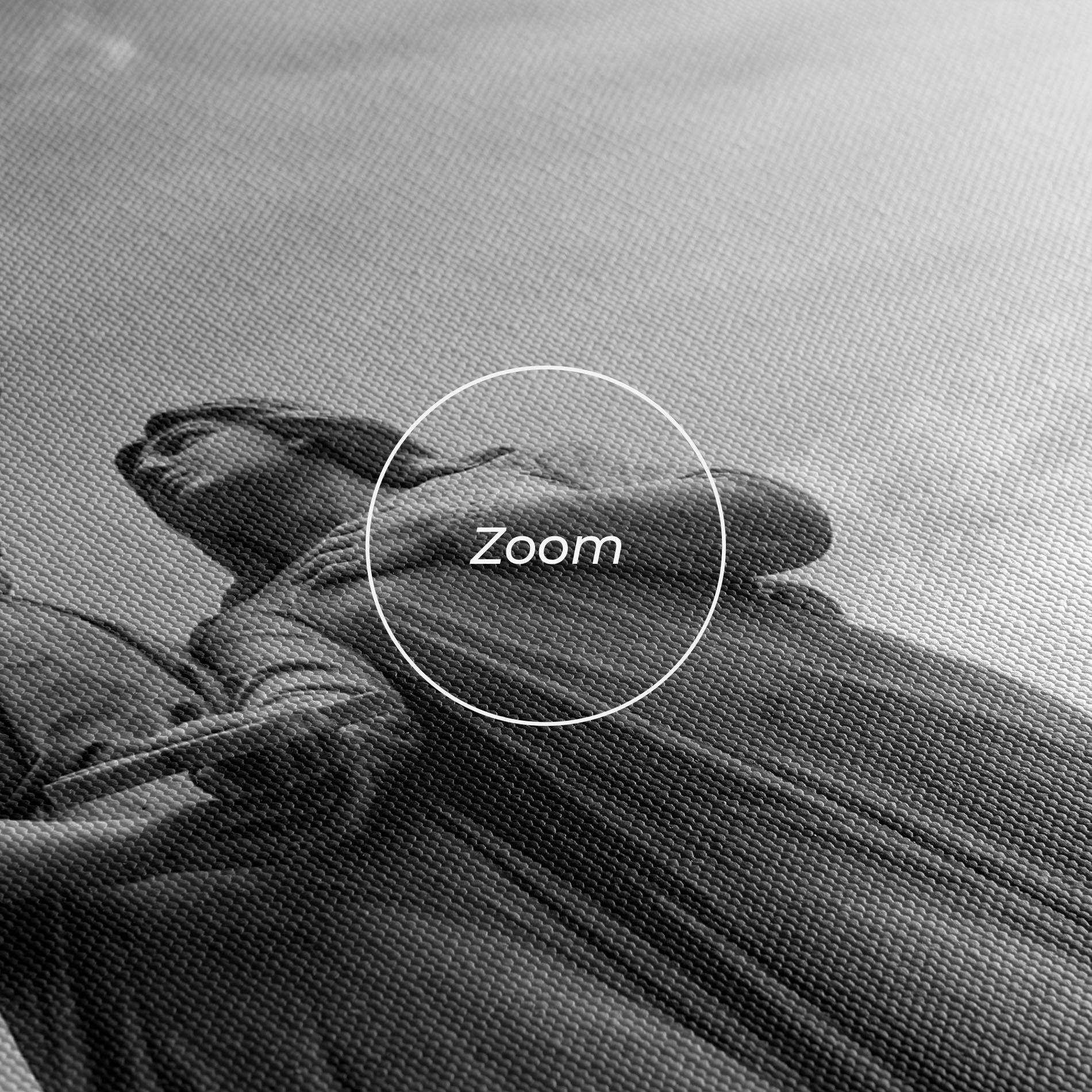 Leinwandbild Grey Stone Angels mockup 3