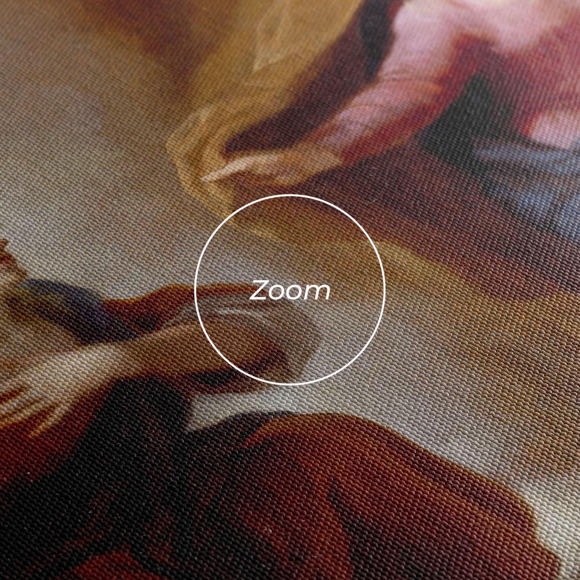 Leinwandbild Painting Old Angel mockup 3