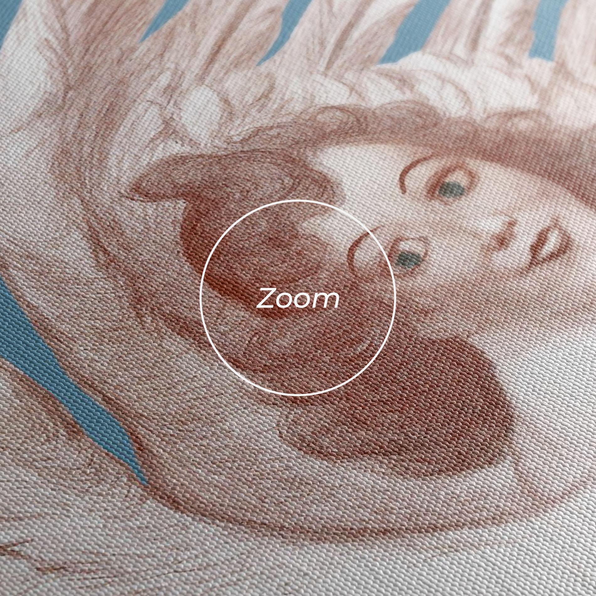 Leinwandbild Stars Angel mockup 3