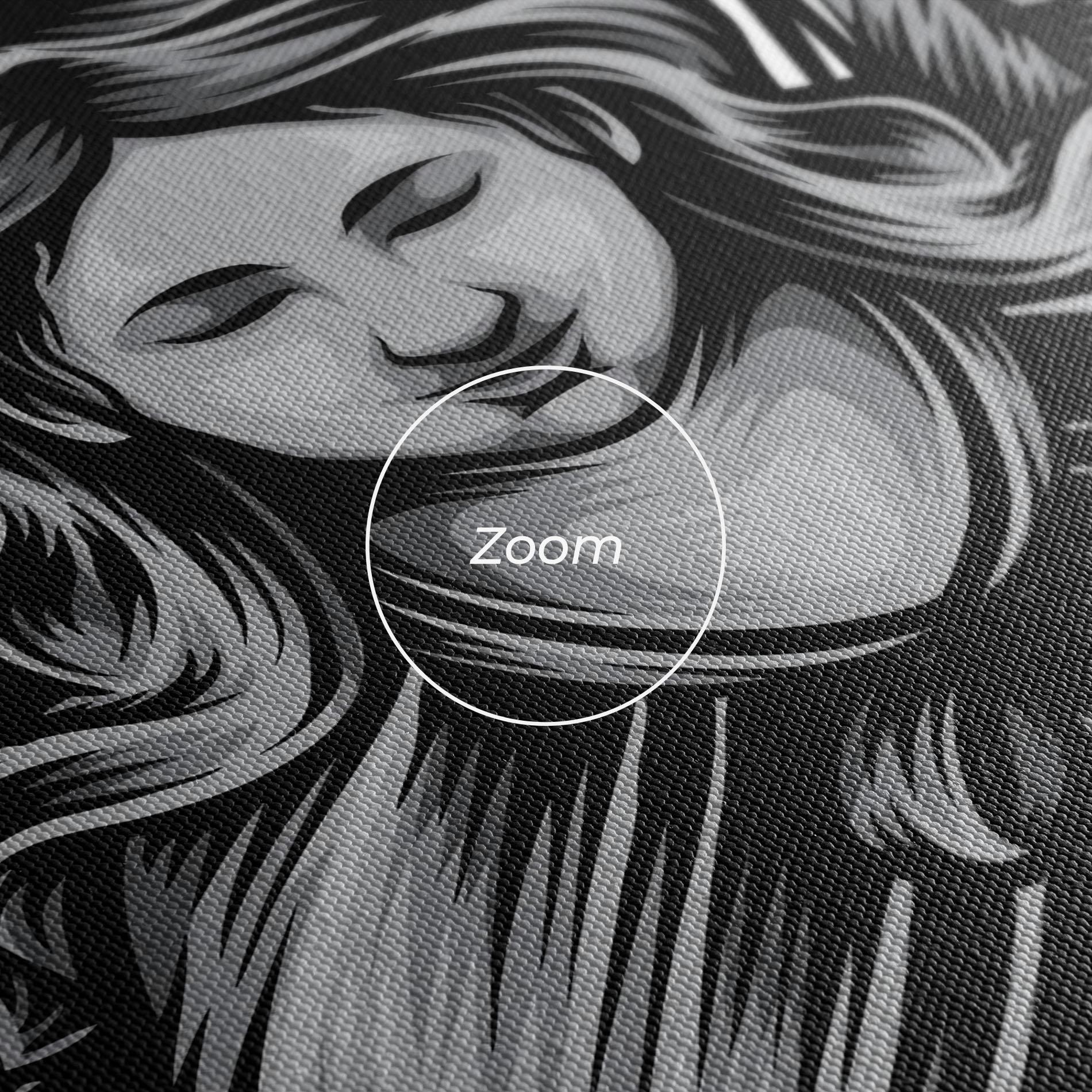 Leinwandbild Wings Pray mockup 3