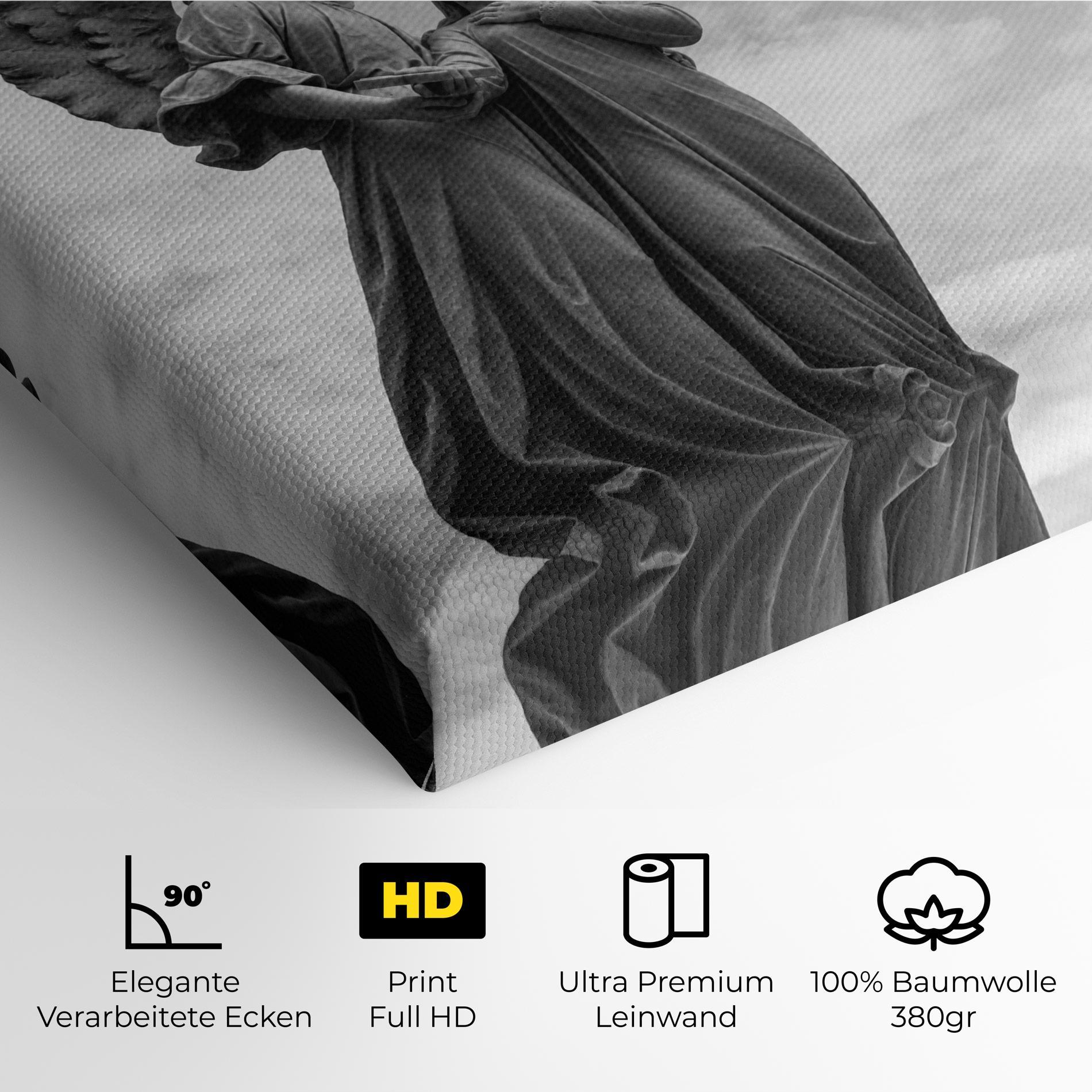 Leinwandbild Grey Stone Angels mockup 4
