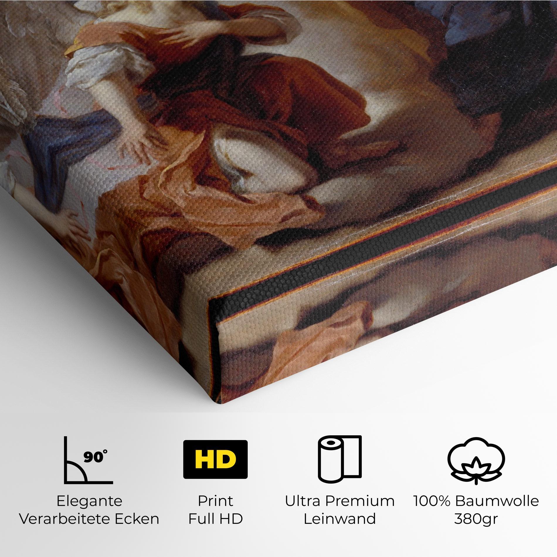 Leinwandbild Painting Old Angel mockup 4