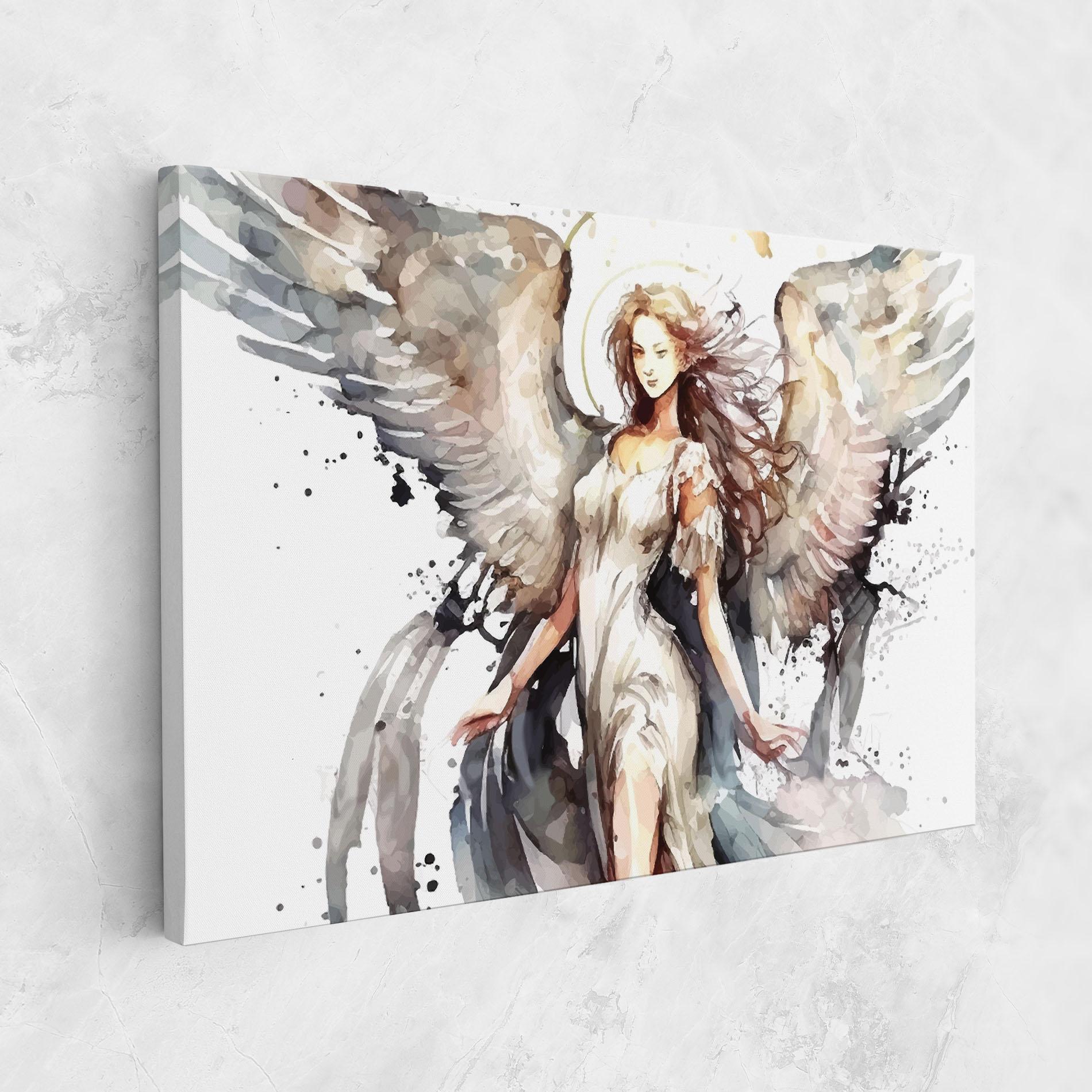 Leinwandbild Angel Lady mockup 1