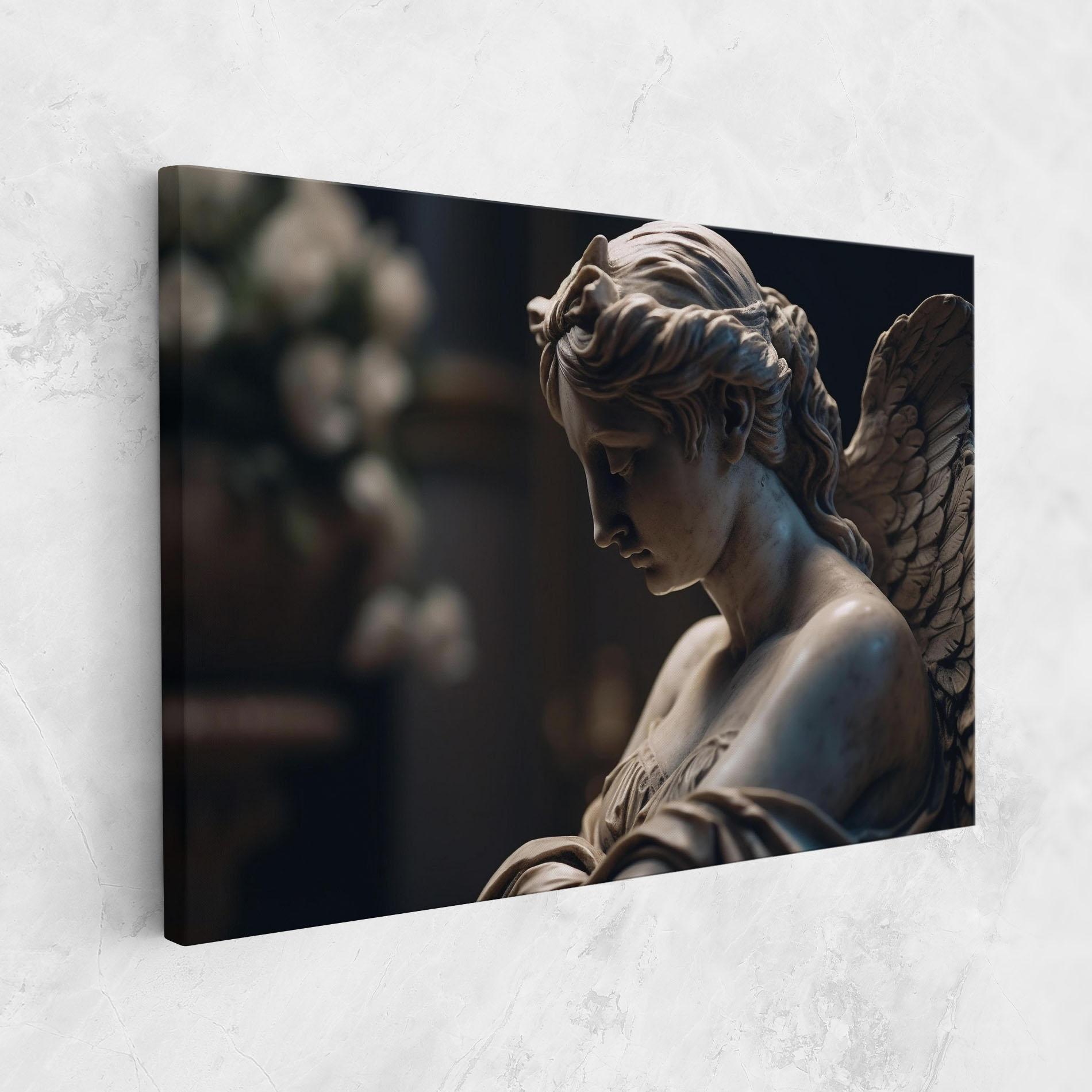 Leinwandbild Praying Woman mockup 1
