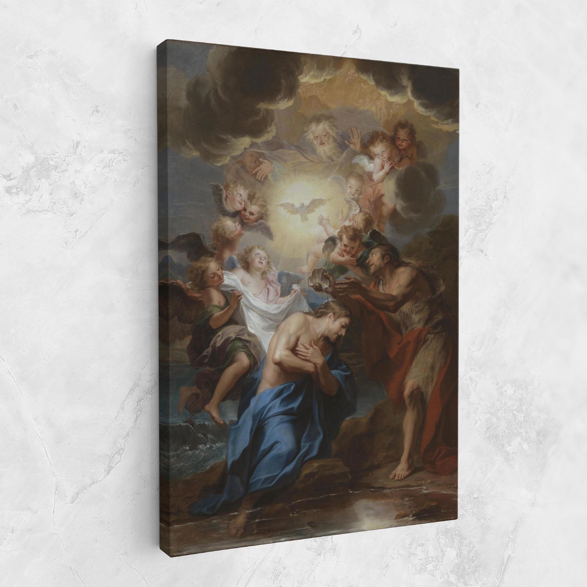 Leinwandbild Bird Floating mockup 1