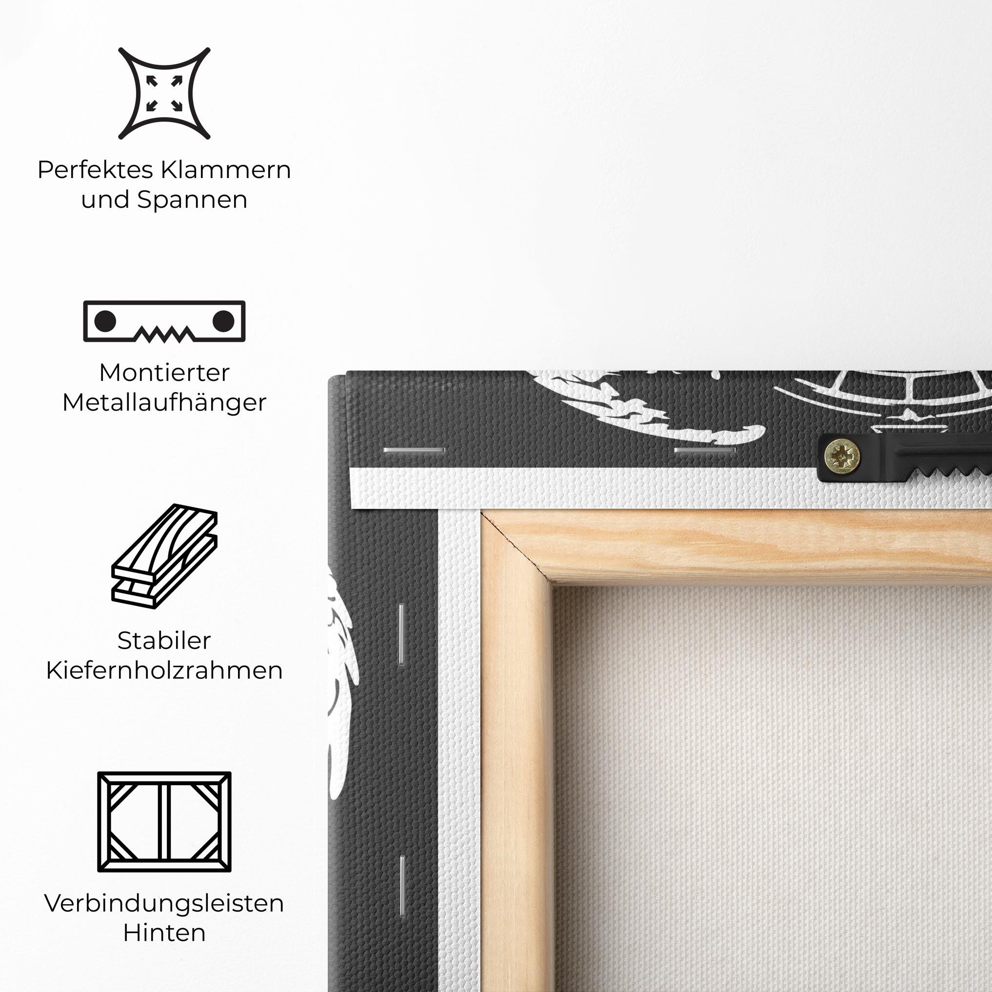 Leinwandbild Angel Of Jewels mockup 5