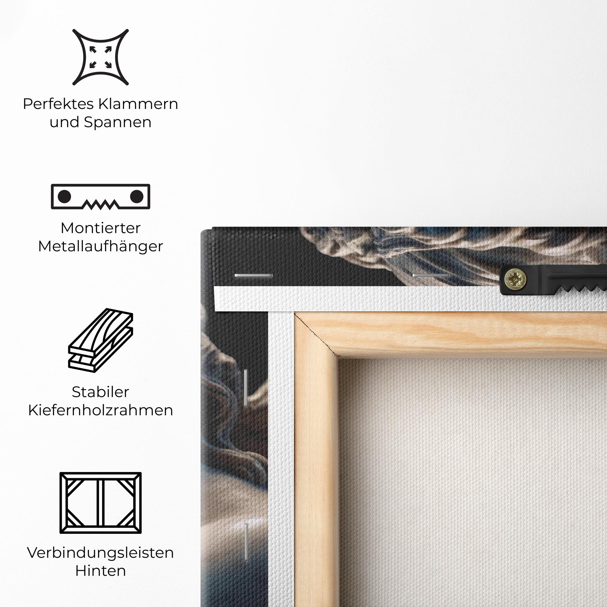 Leinwandbild Praying Woman mockup 5